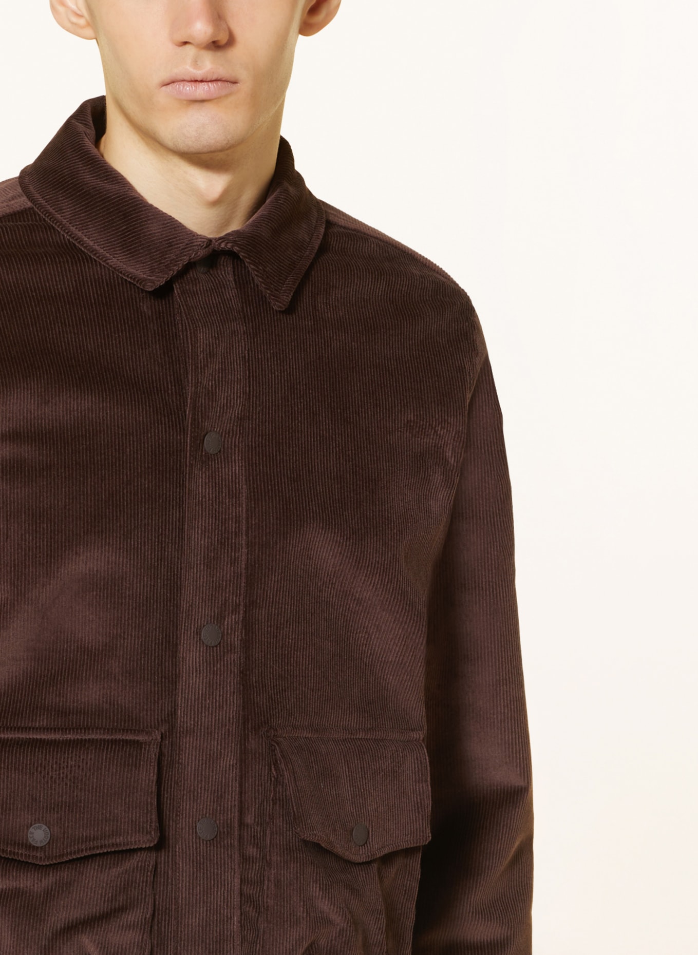 THE NORTH FACE Corduroy overshirt, Color: BROWN (Image 4)