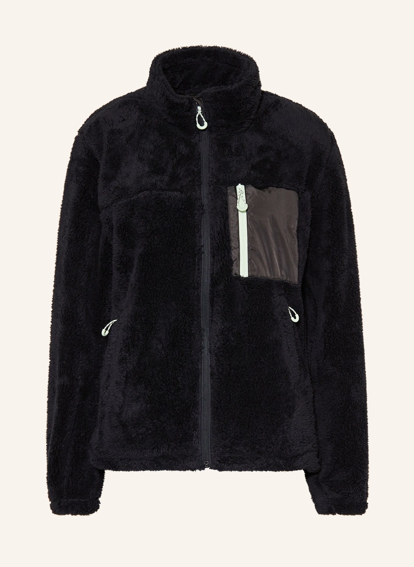 ROXY Fleece jacket ALABAMA, Color: BLACK (Image 1)