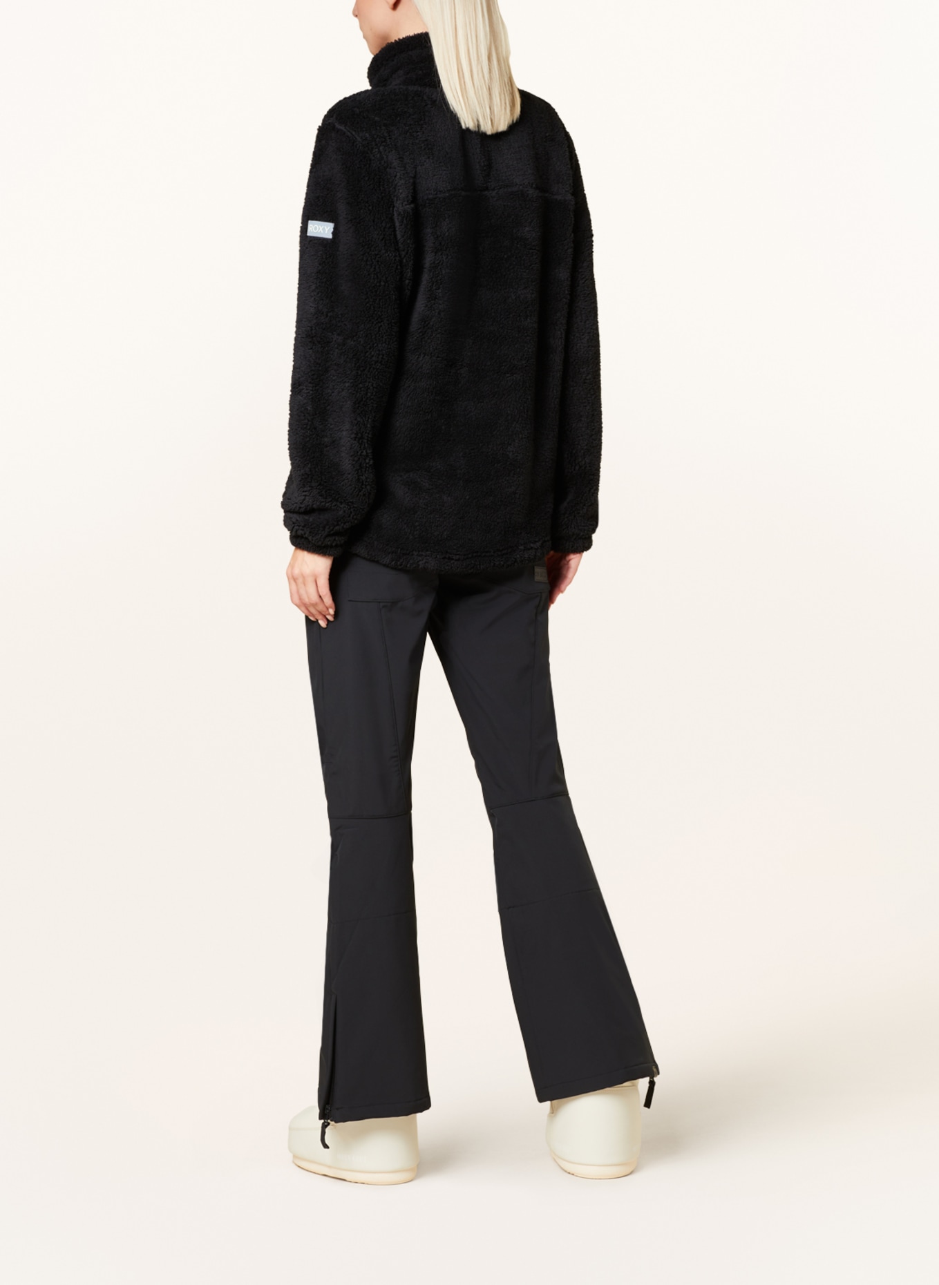 ROXY Fleece jacket ALABAMA, Color: BLACK (Image 3)