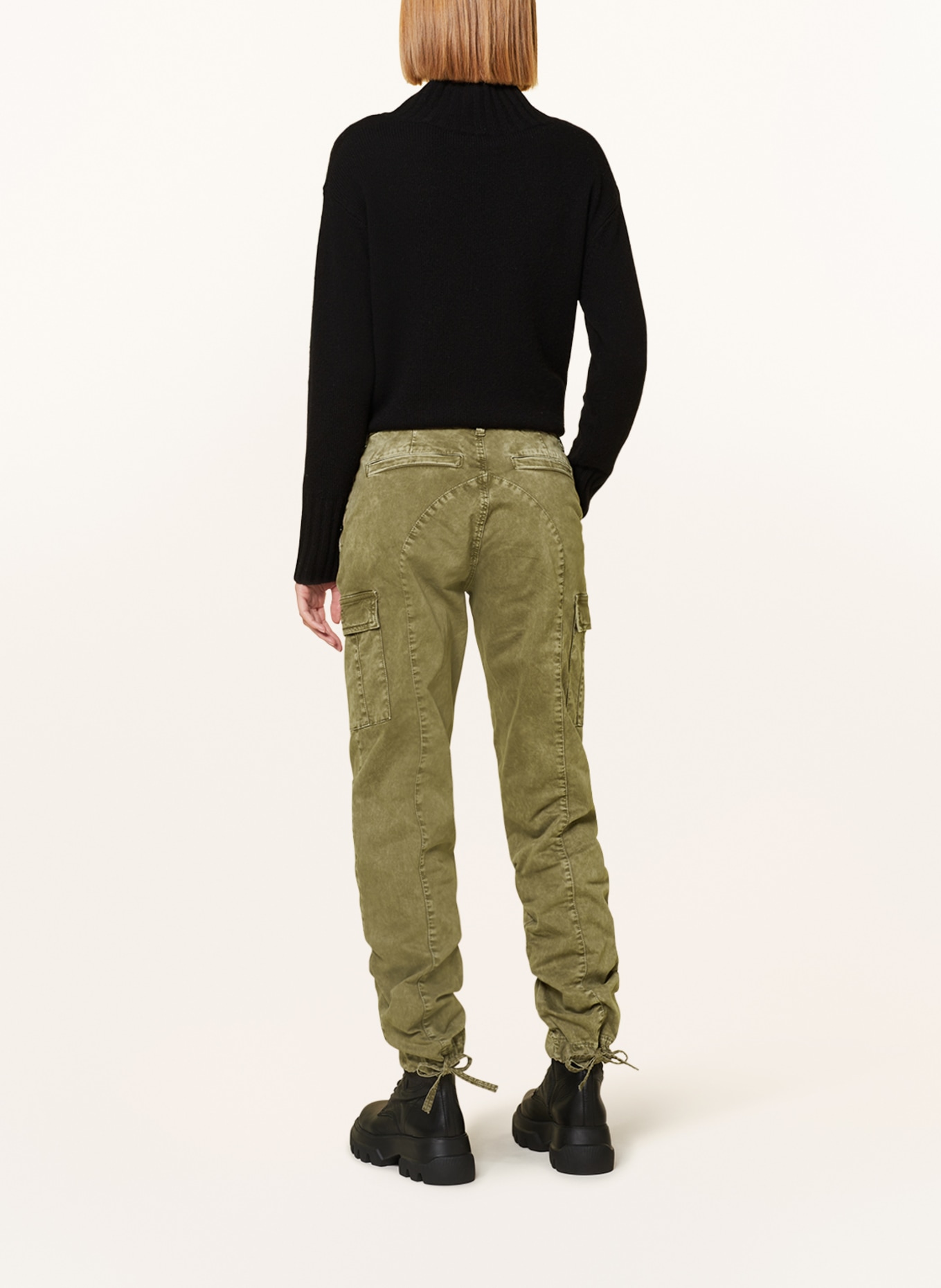 GUESS USA Gusa Straight-Leg Distressed Cotton-Twill Cargo Trousers for Men  | MR PORTER