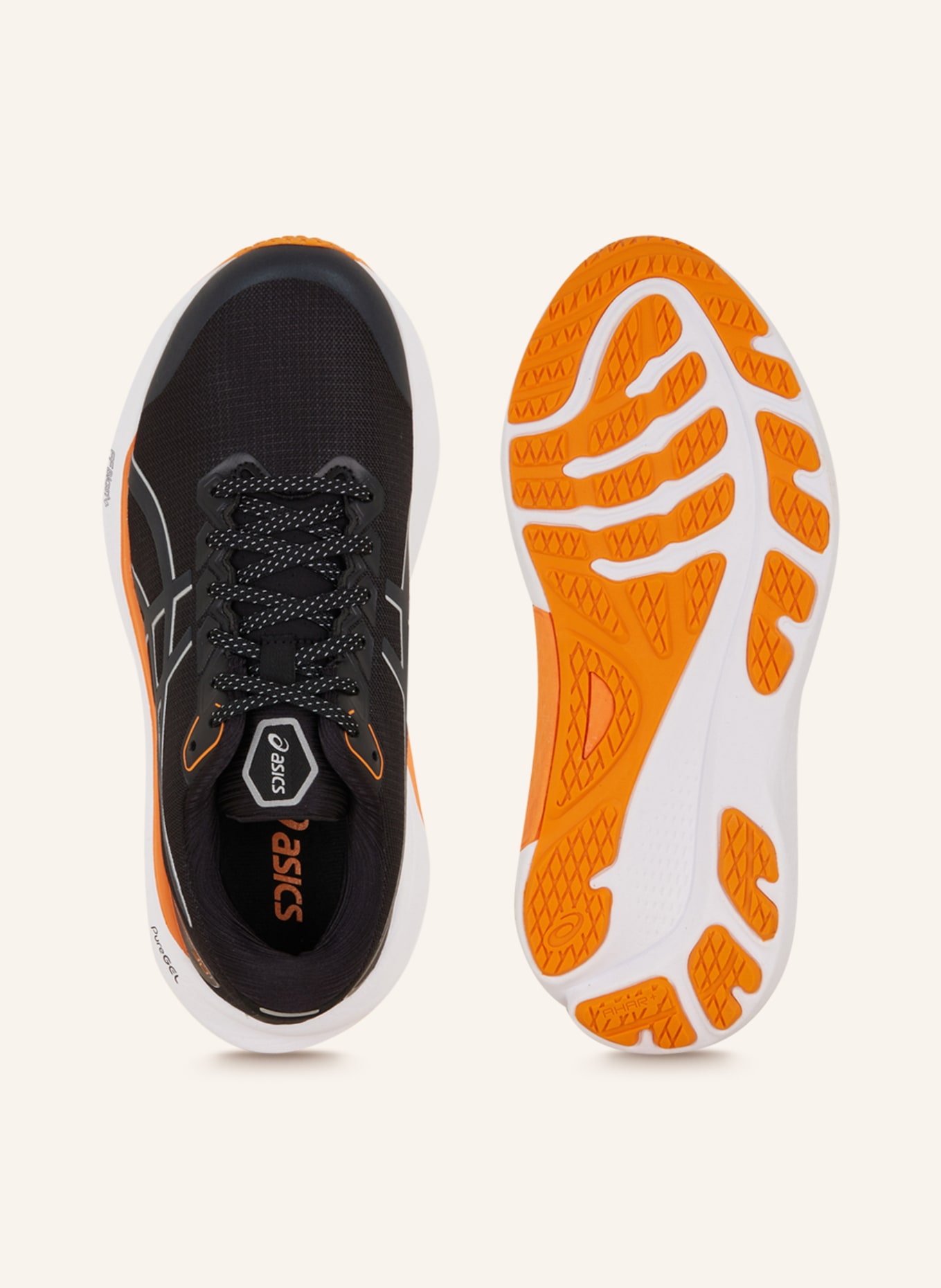 ASICS Running shoes GEL KAYANO 30, Color: BLACK/ ORANGE (Image 5)