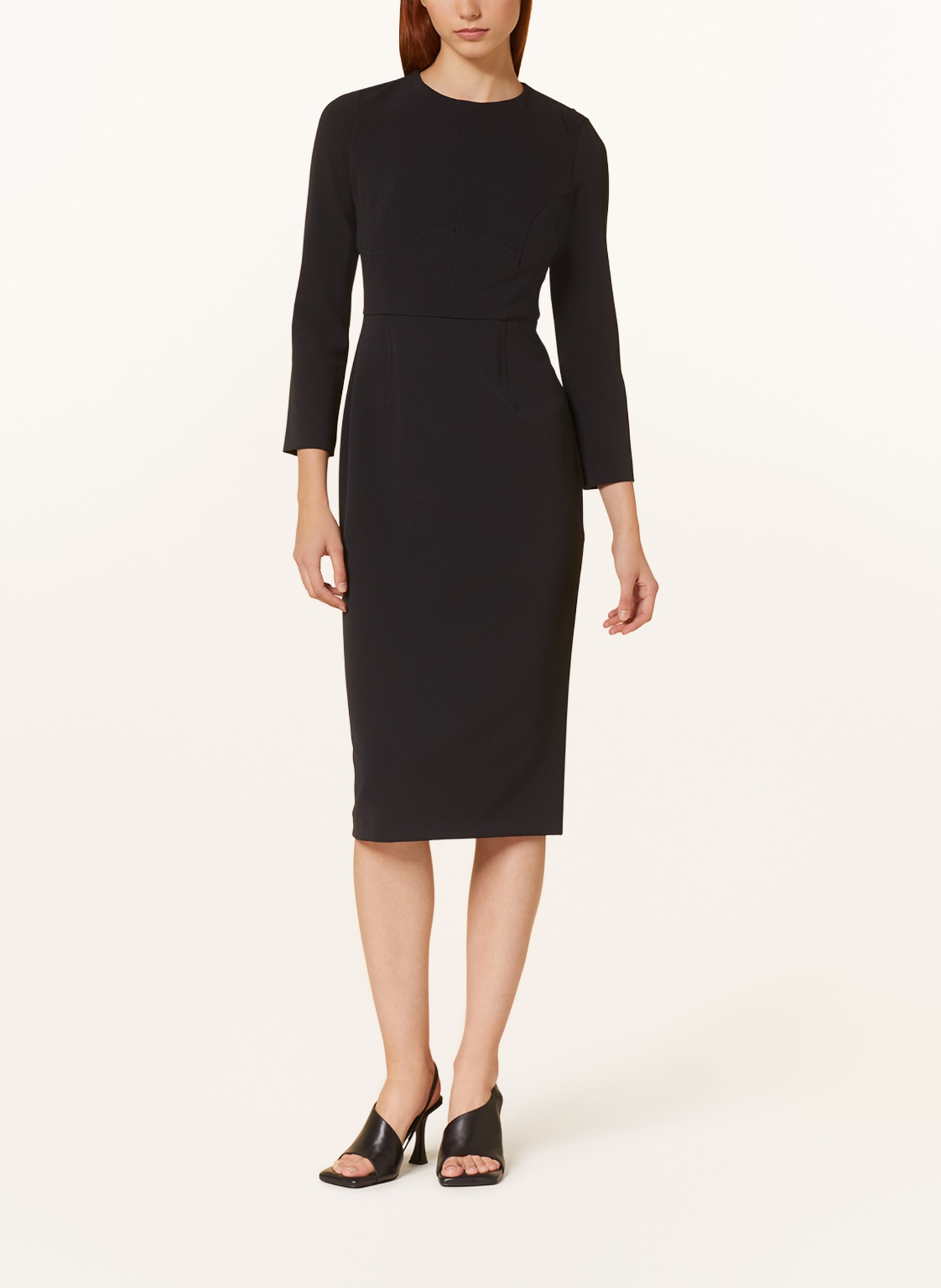 PINKO Sheath dress, Color: BLACK (Image 2)