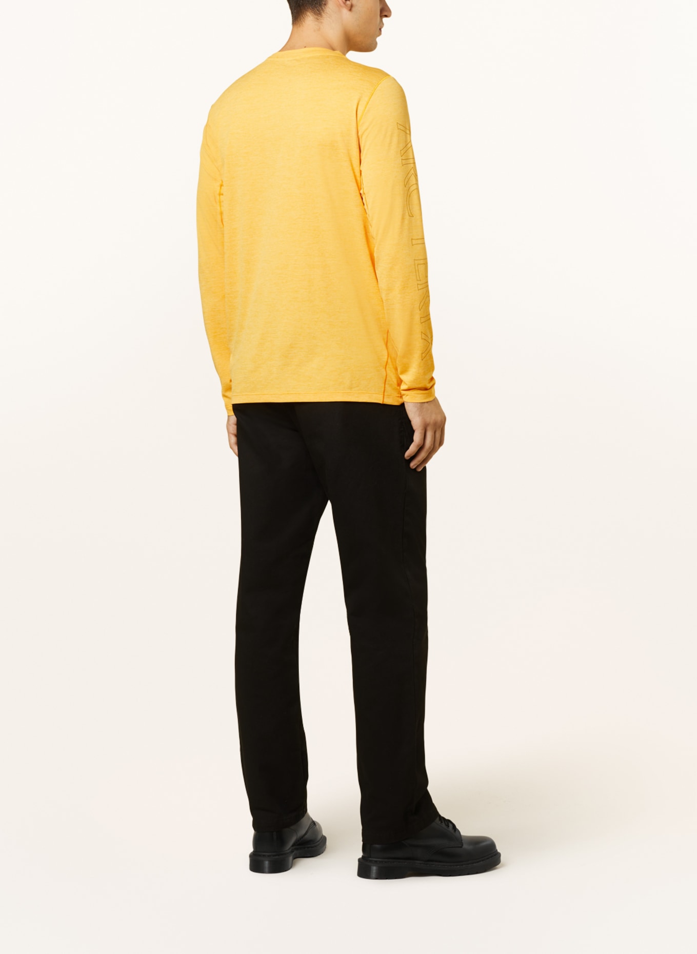 ARC'TERYX Long sleeve shirt CORMAC, Color: YELLOW (Image 3)
