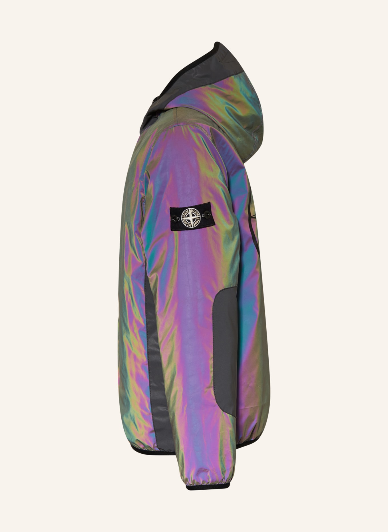 STONE ISLAND JUNIOR Jacke mit PrimaLoft®-Isolierung, Farbe: BLAUGRAU (Bild 4)