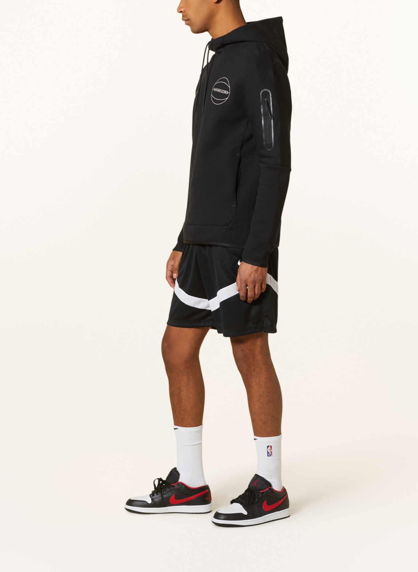 Nike Hoodie GSW MNK, Color: BLACK (Image 4)