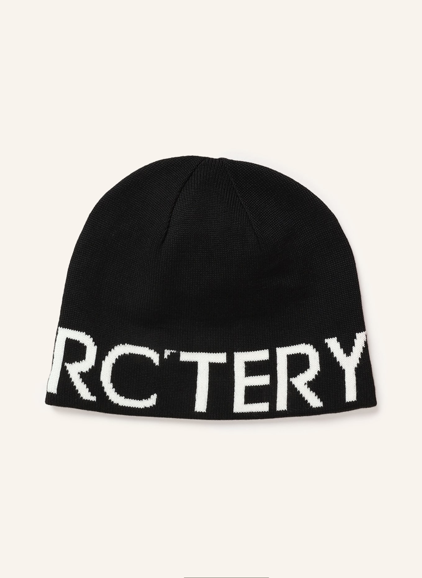 ARC'TERYX Mütze WORD HEAD TOQUE: SCHWARZ / WEISS
