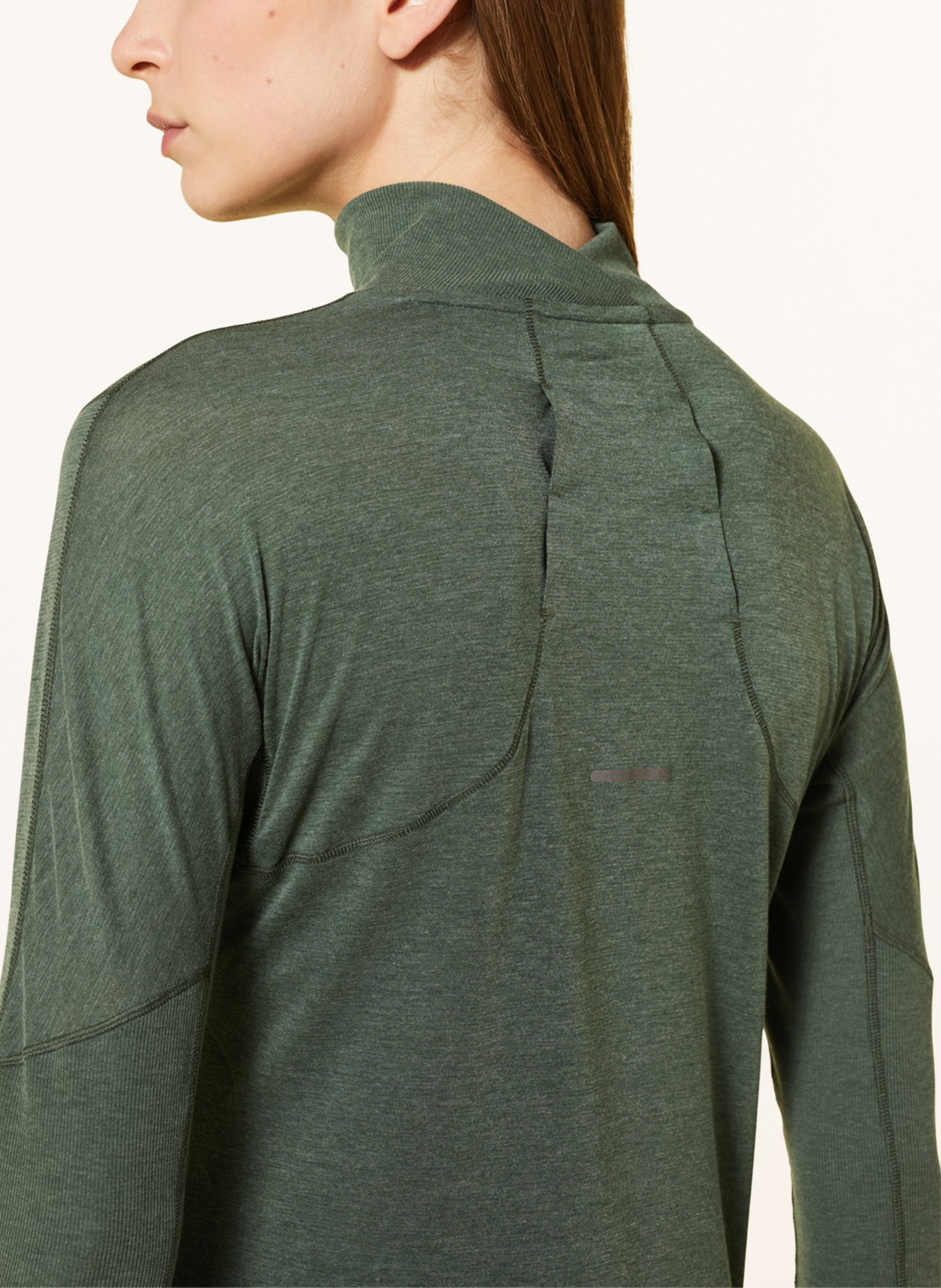 ASICS Running shirt METARUN, Color: GREEN (Image 4)