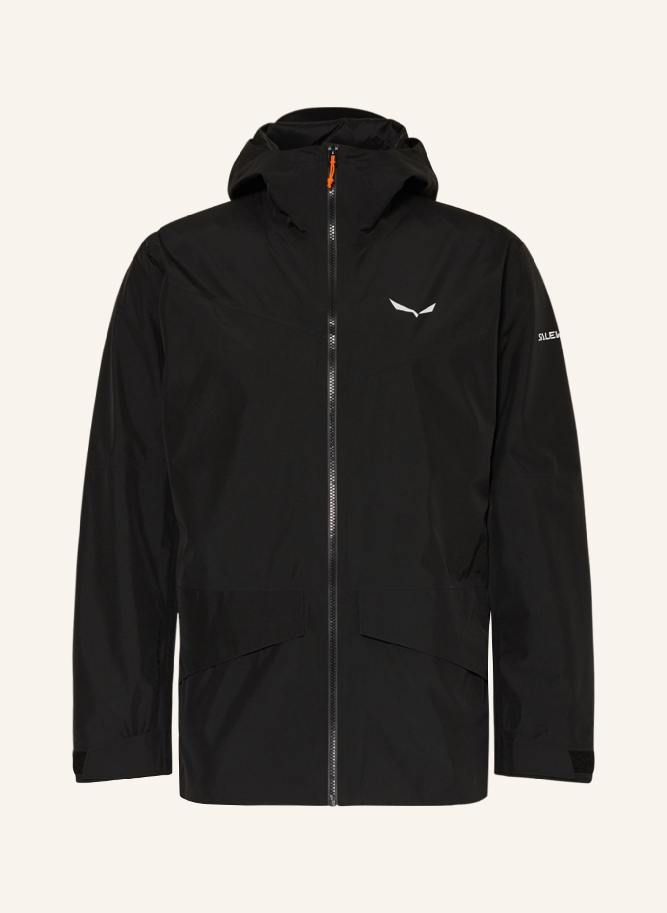 SALEWA Outdoor jacket PUEZ 2L GORE-TEX®, Color: BLACK (Image 1)