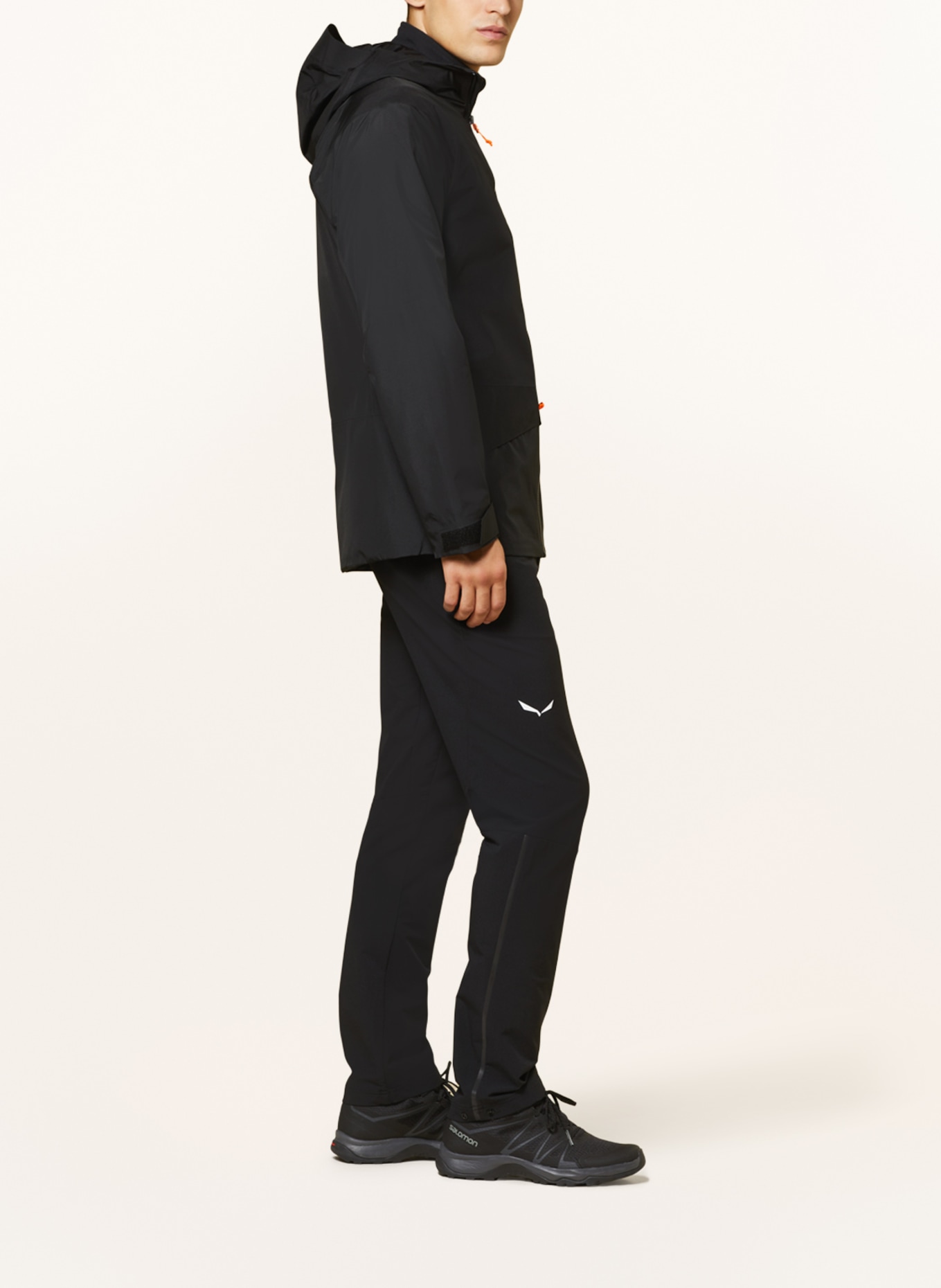 SALEWA Outdoor jacket PUEZ 2L GORE-TEX®, Color: BLACK (Image 4)