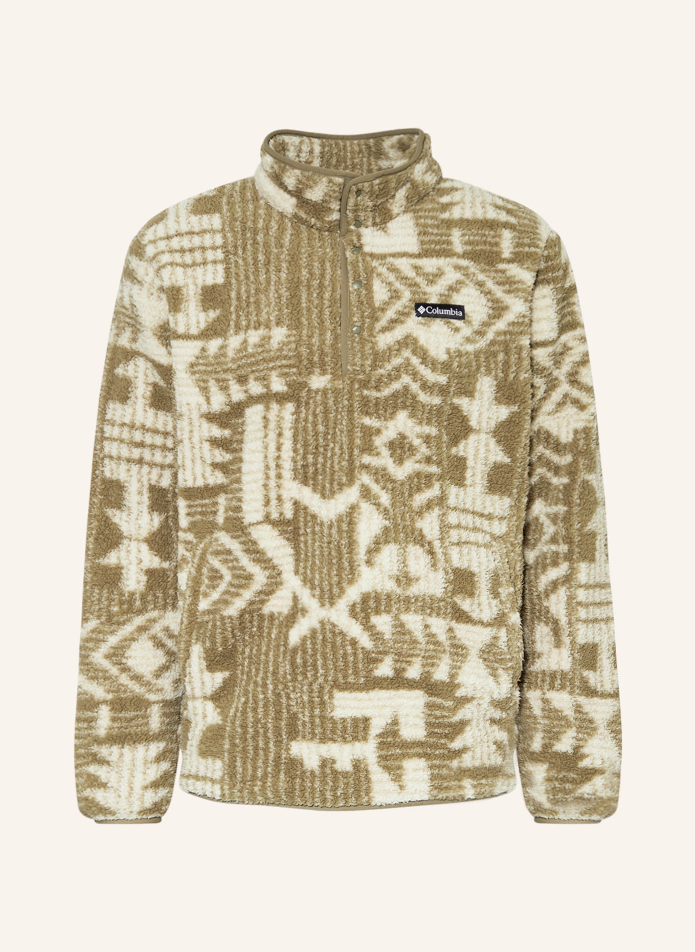 Columbia Fleece sweater RUGGED RIDGE™, Color: CREAM/ GREEN (Image 1)