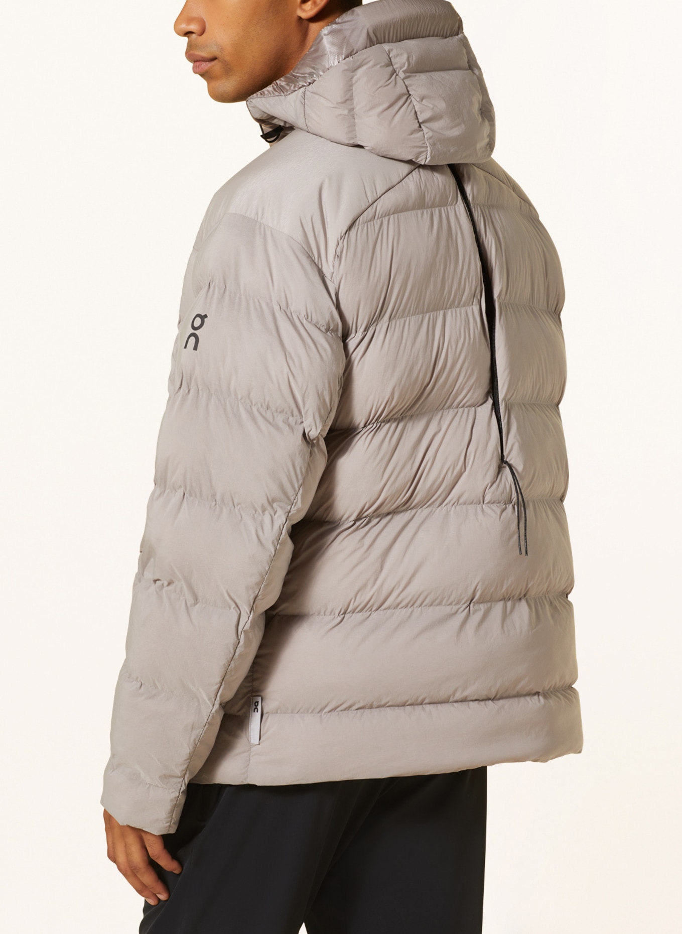 On Quilted jacket CHALLENGER, Color: TAUPE (Image 6)