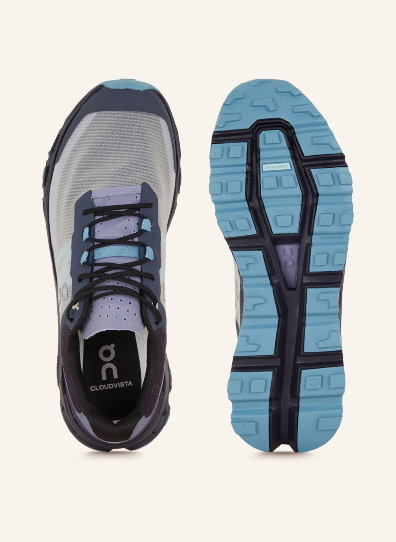 On Trail running shoes CLOUDVISTA, Color: BLUE/ DARK BLUE (Image 5)