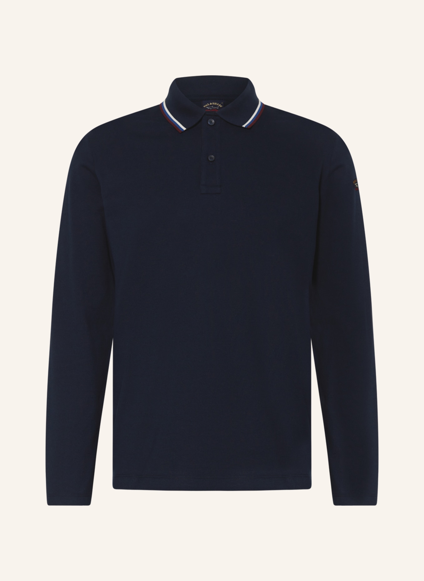 PAUL & SHARK Piqué polo shirt, Color: BLUE (Image 1)