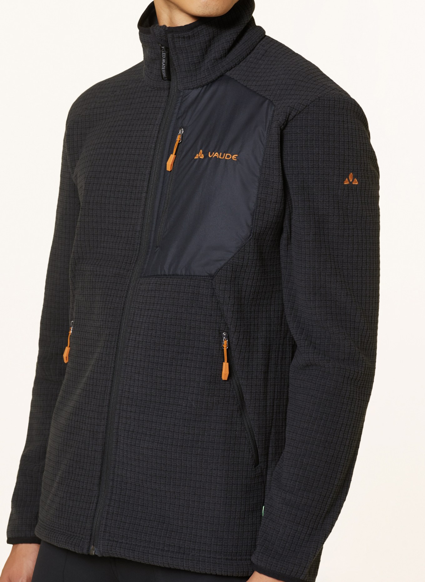 VAUDE Fleece jacket NEYLAND, Color: GRAY (Image 4)