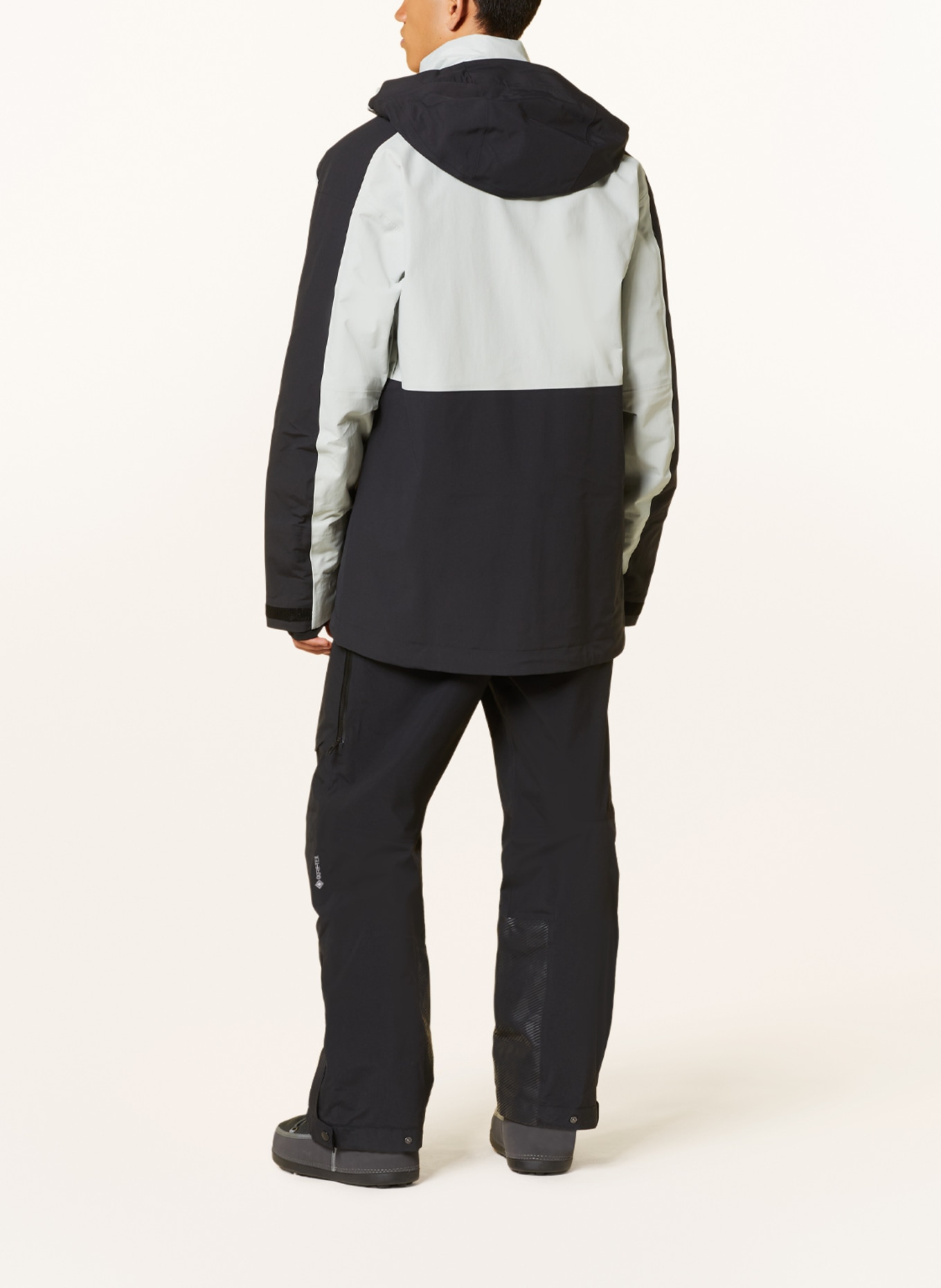 adidas Hardshellová lyžařská bunda TERREX TECHROCK, Barva: SVĚTLE ZELENÁ/ ČERNÁ (Obrázek 3)