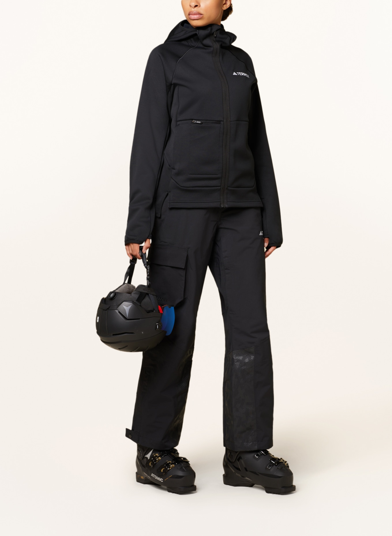 adidas Mid-layer jacket XPERIOR, Color: BLACK (Image 2)