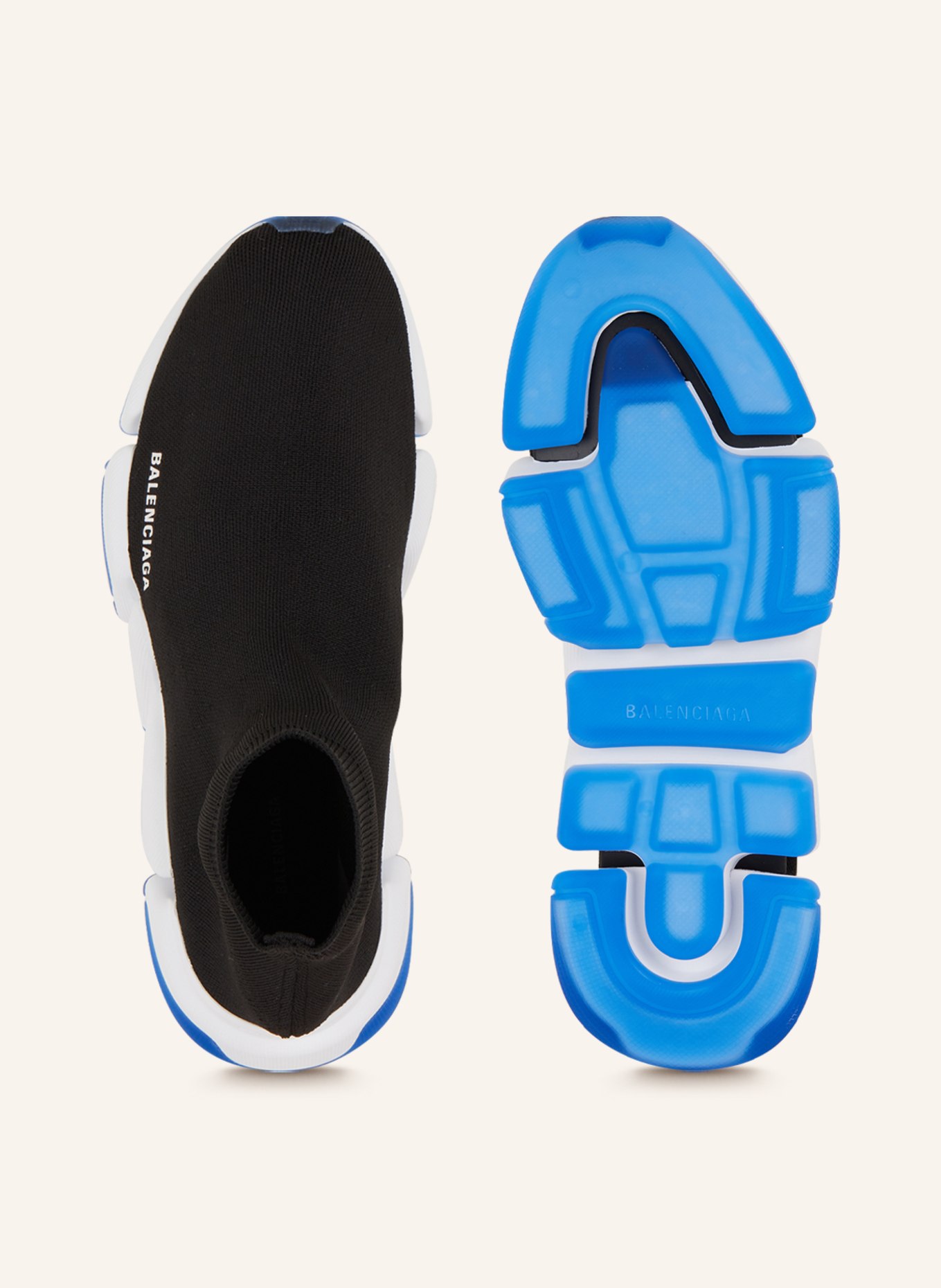 BALENCIAGA Wysokie sneakersy SPEED 2.0, Kolor: CZARNY (Obrazek 5)