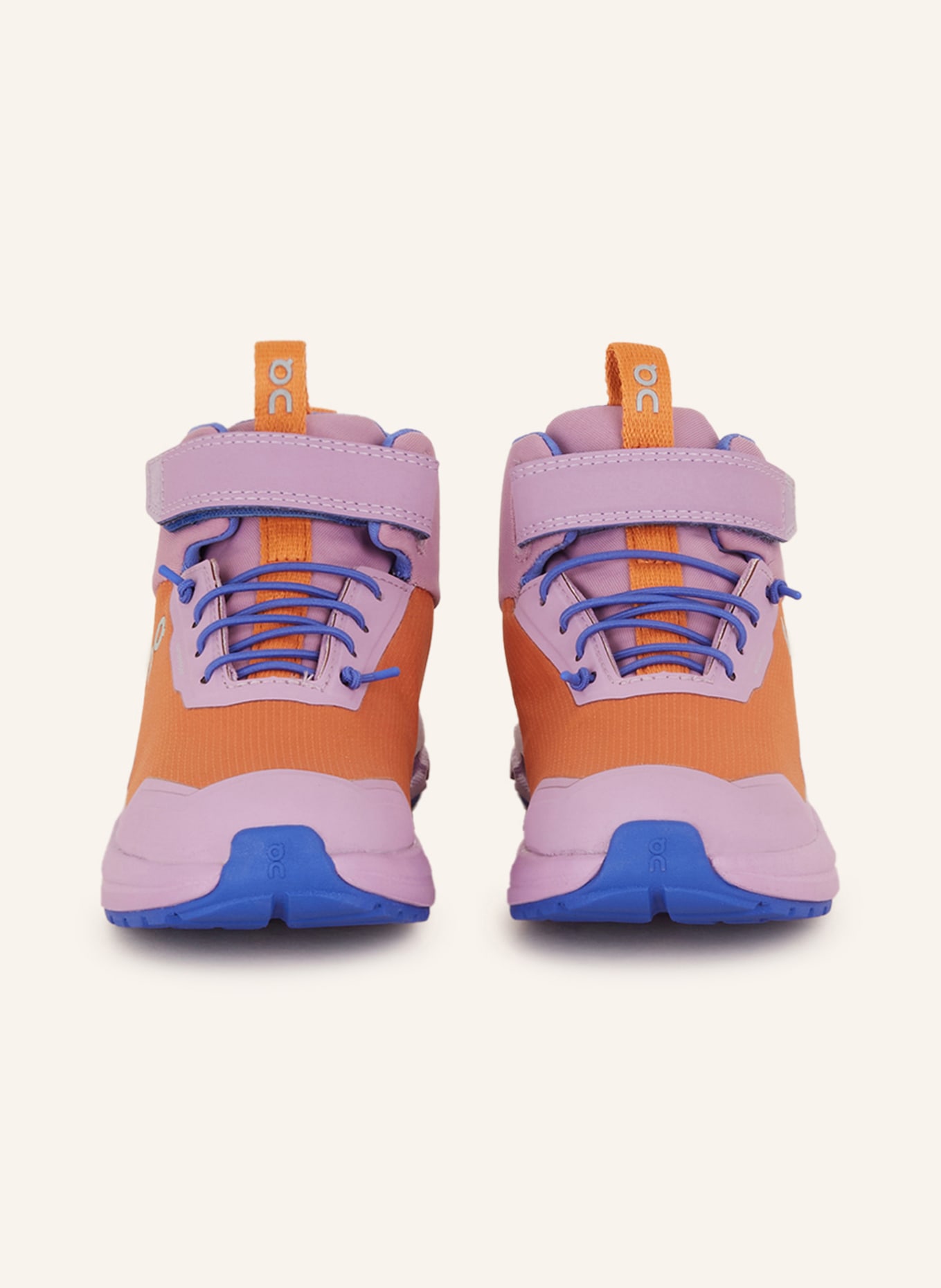 On Sneakersy CLOUDHERO MID WATERPROOF, Kolor: JASNOFIOLETOWY/ POMARAŃCZOWY (Obrazek 3)
