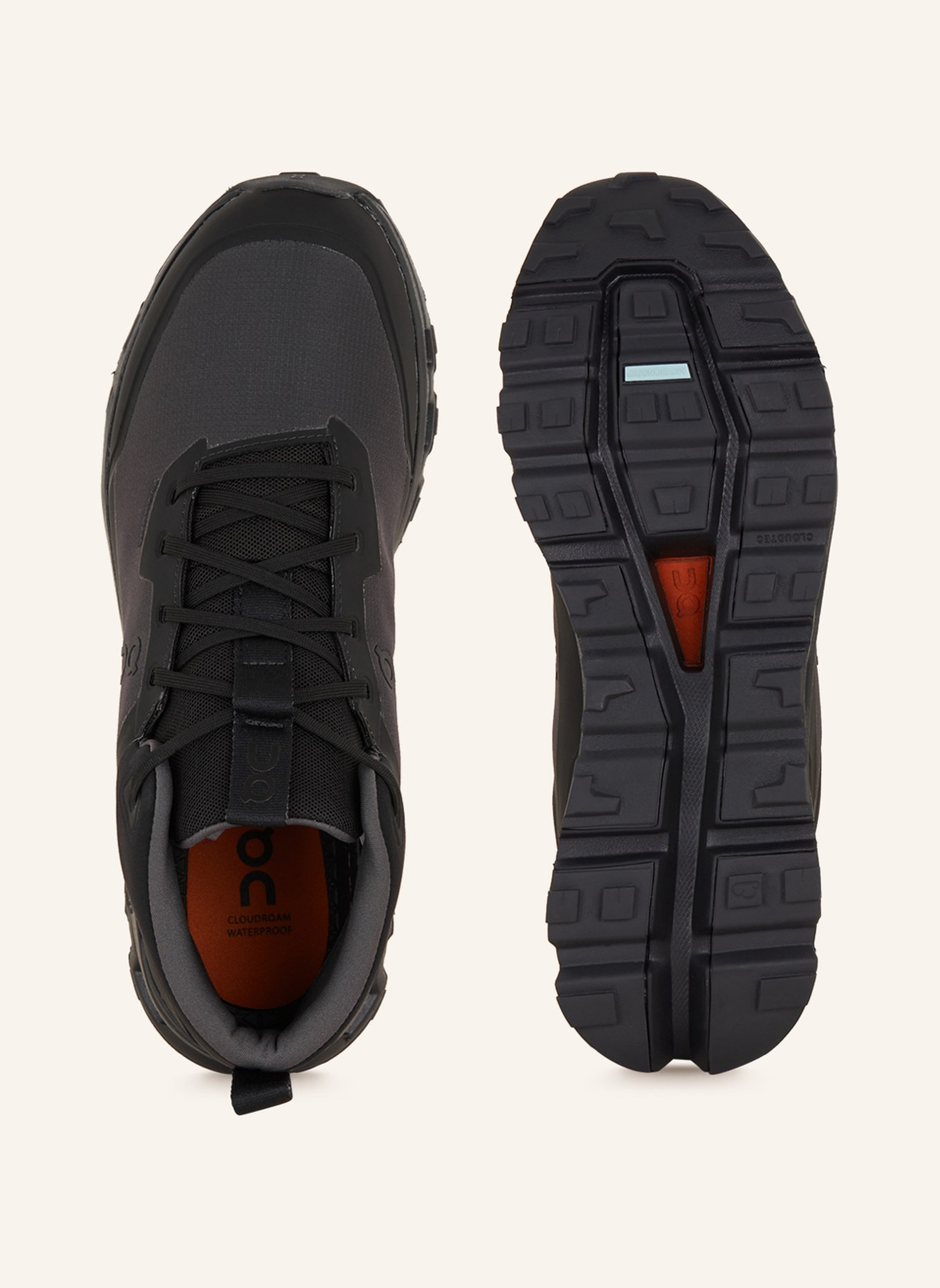 On High-top sneakers CLOUDROAM WATERPROOF, Color: BLACK (Image 5)