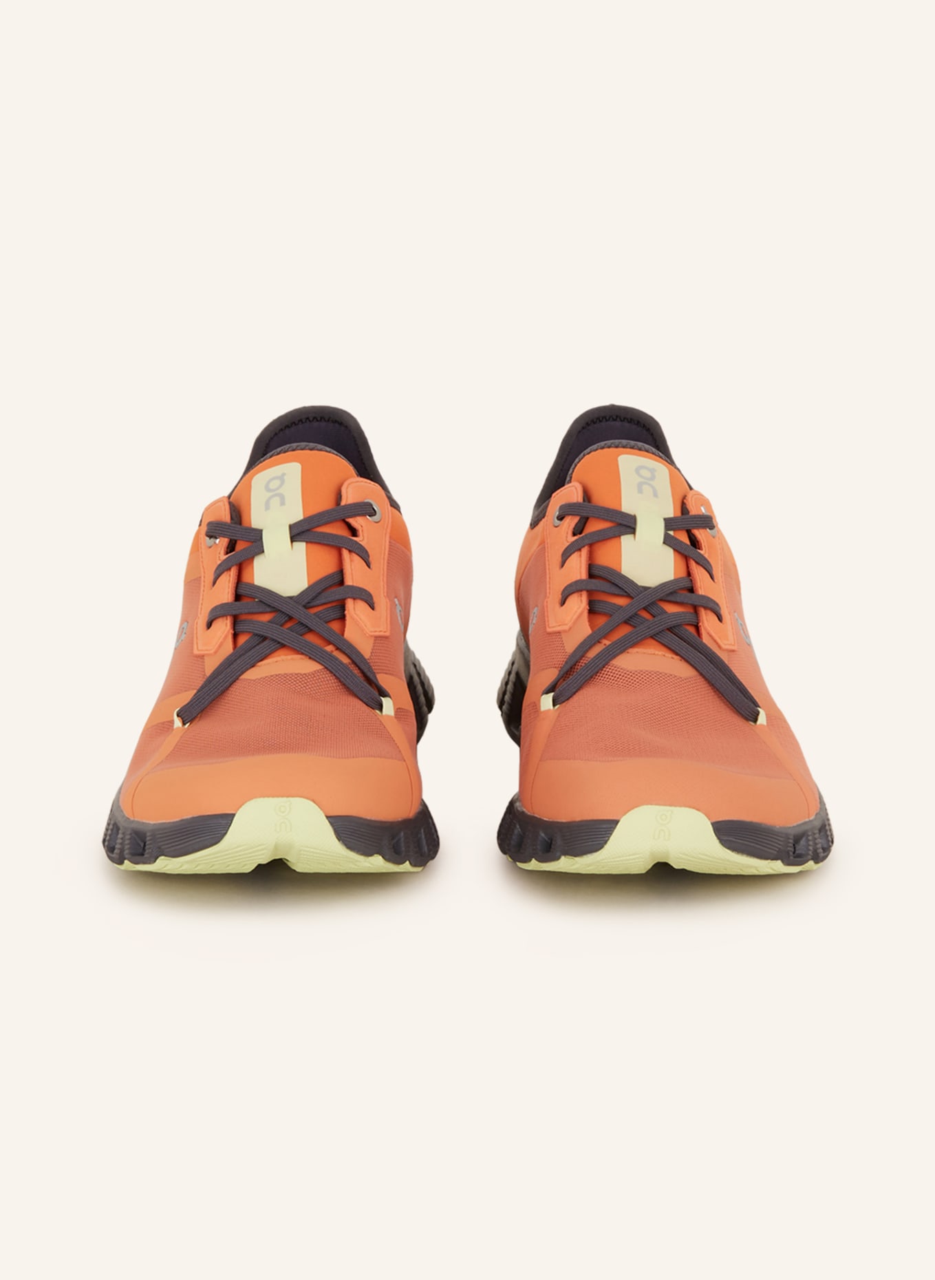 On Sneakers CLOUD X 3, Color: ORANGE/ DARK GRAY (Image 3)
