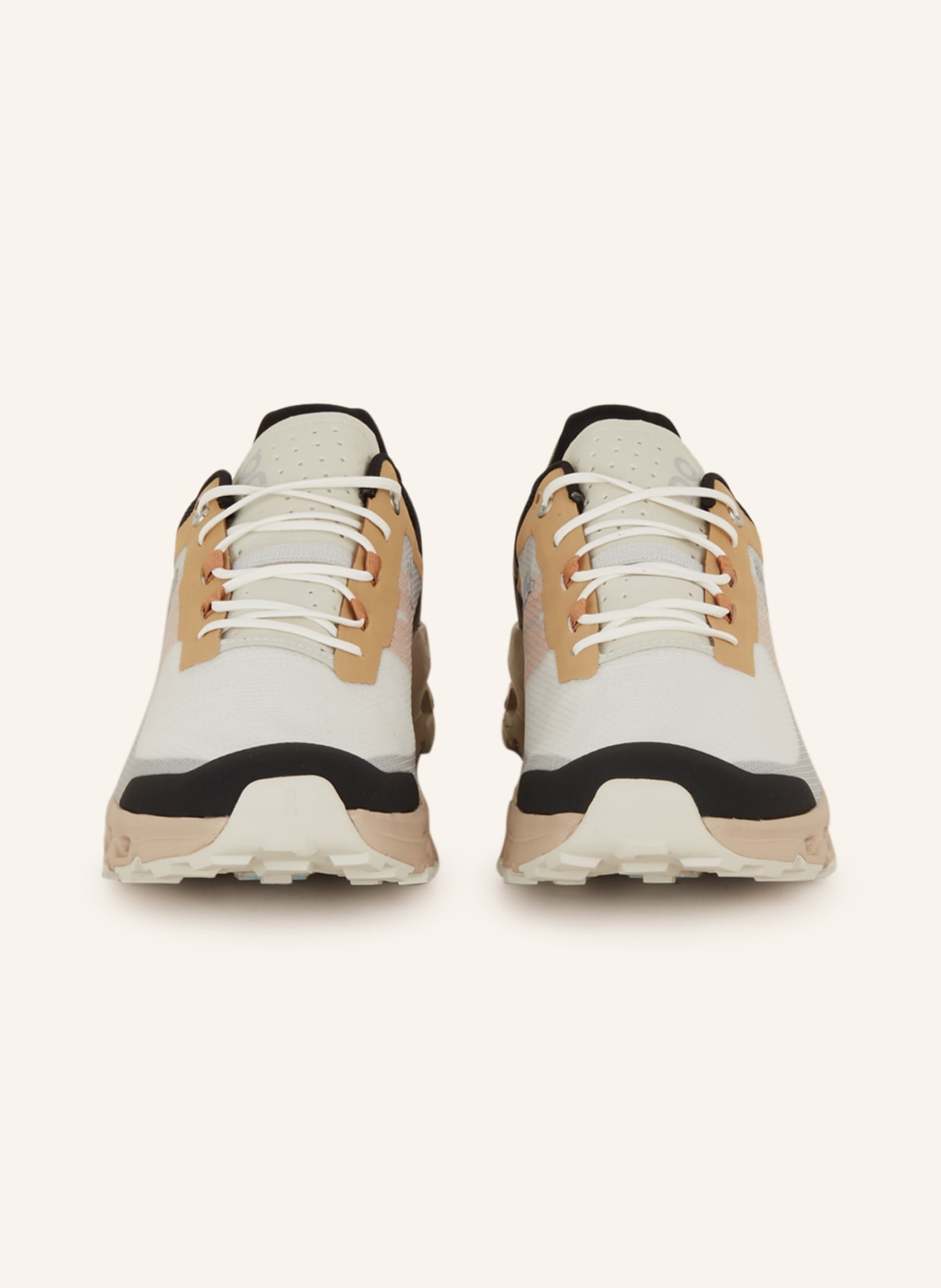 On Sneakers CLOUDVISTA, Color: BEIGE/ BLACK (Image 3)