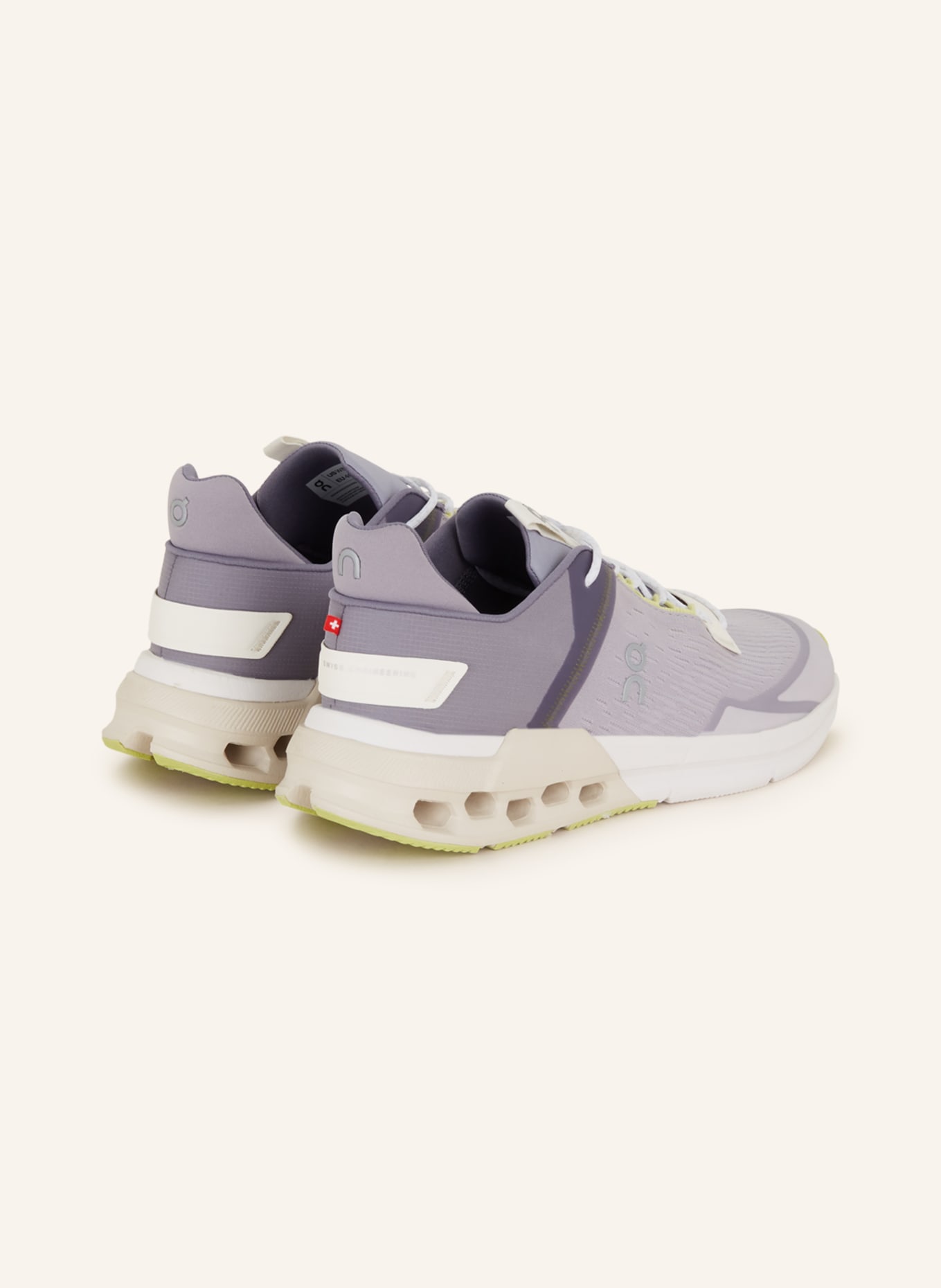 On Sneakers CLOUDNOVA FLUX, Color: LIGHT PURPLE (Image 2)