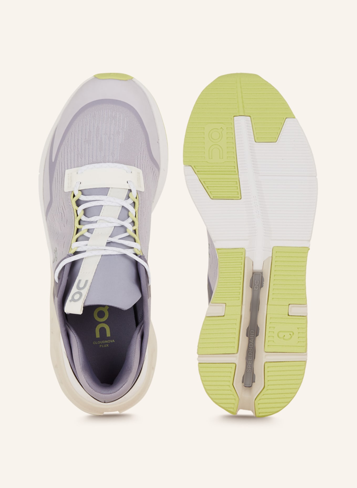 On Sneakers CLOUDNOVA FLUX, Color: LIGHT PURPLE (Image 5)