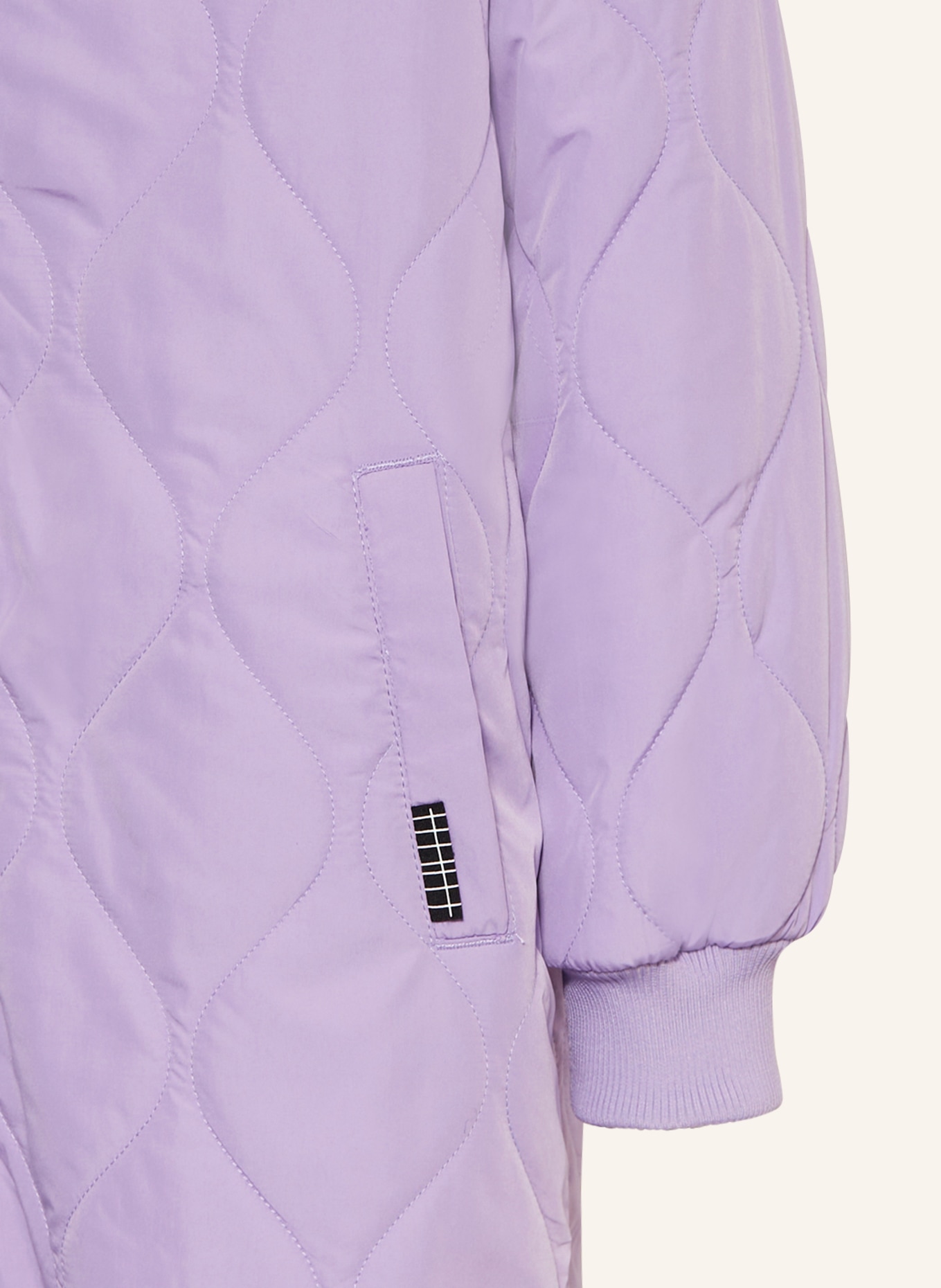 molo Prošívaný kabát s odnímatelnou kapucí, Barva: SVĚTLE FIALOVÁ (Obrázek 3)