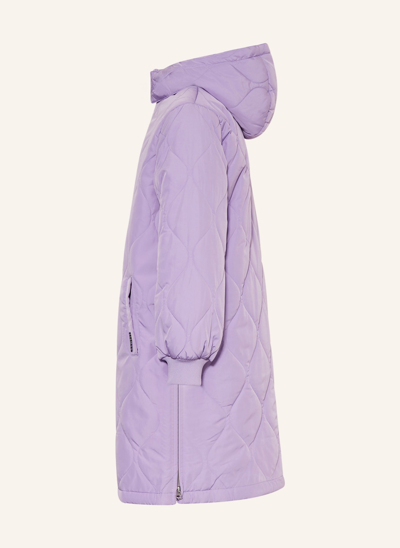 molo Prošívaný kabát s odnímatelnou kapucí, Barva: SVĚTLE FIALOVÁ (Obrázek 4)