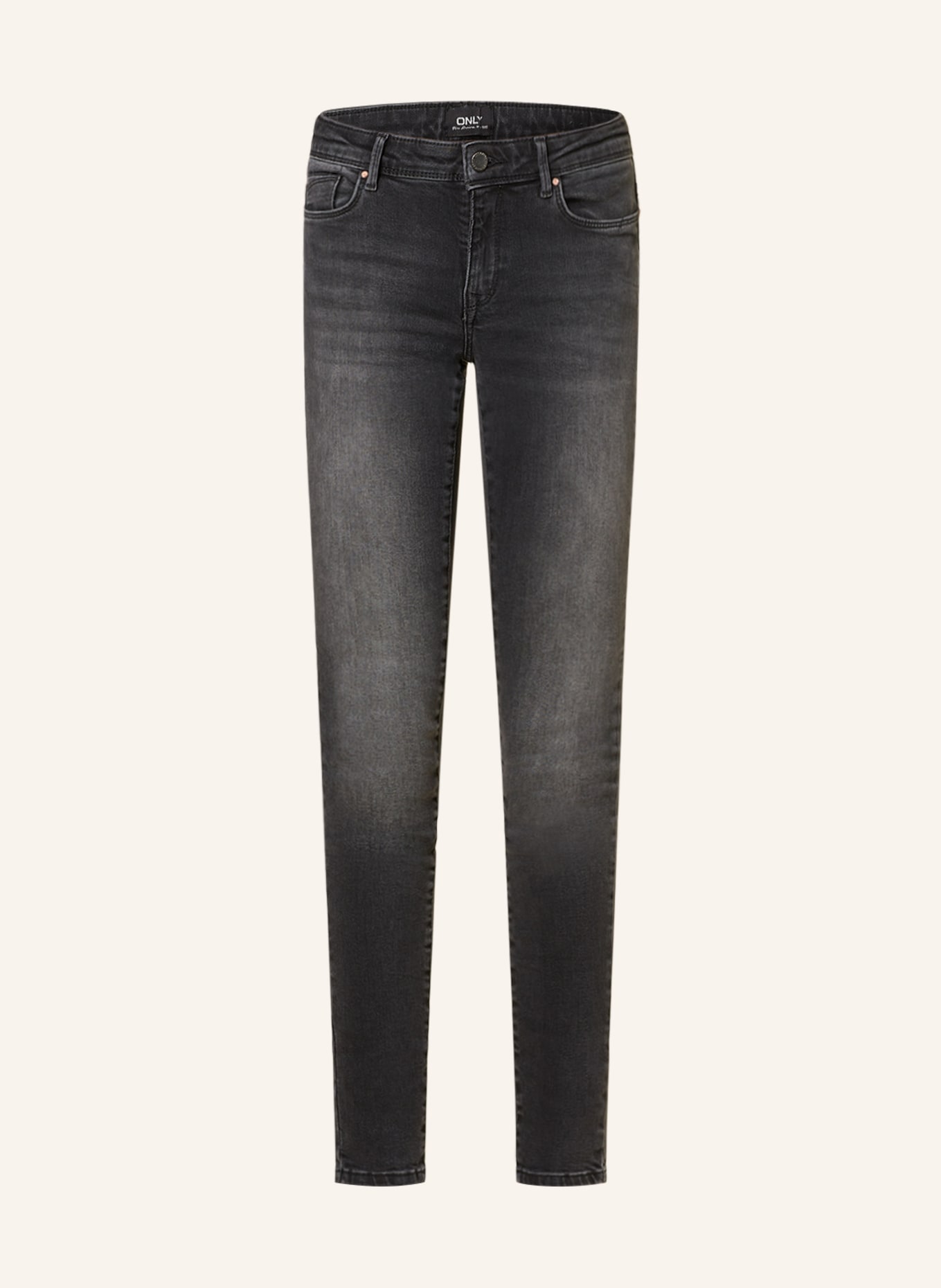 ONLY Skinny Jeans, Farbe: WASHED BLACK (Bild 1)