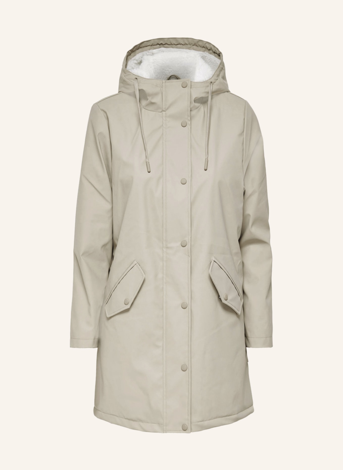 ONLY Raincoat, Color: CREAM (Image 1)