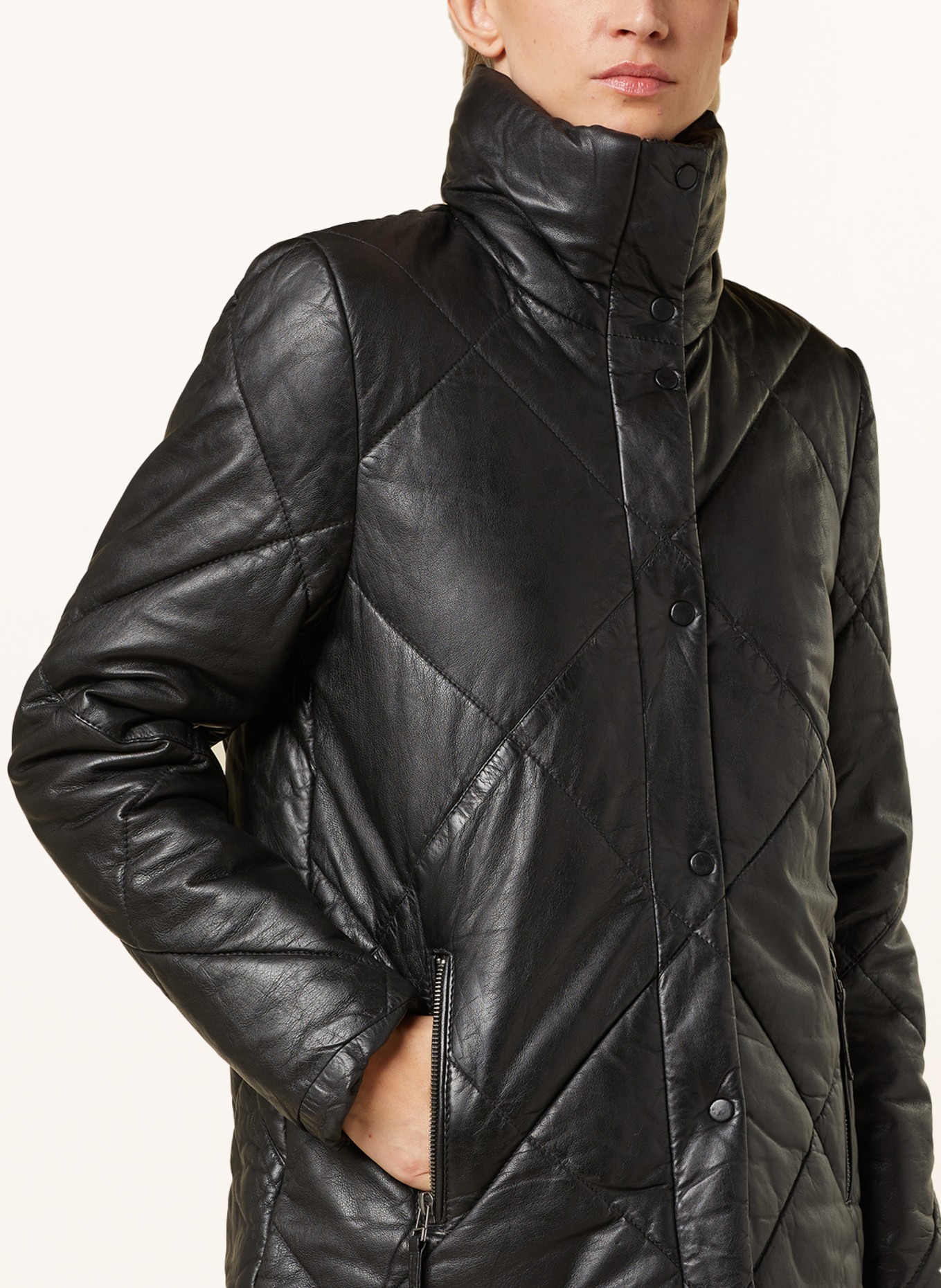 gipsy Leather black GWEDITHA in jacket