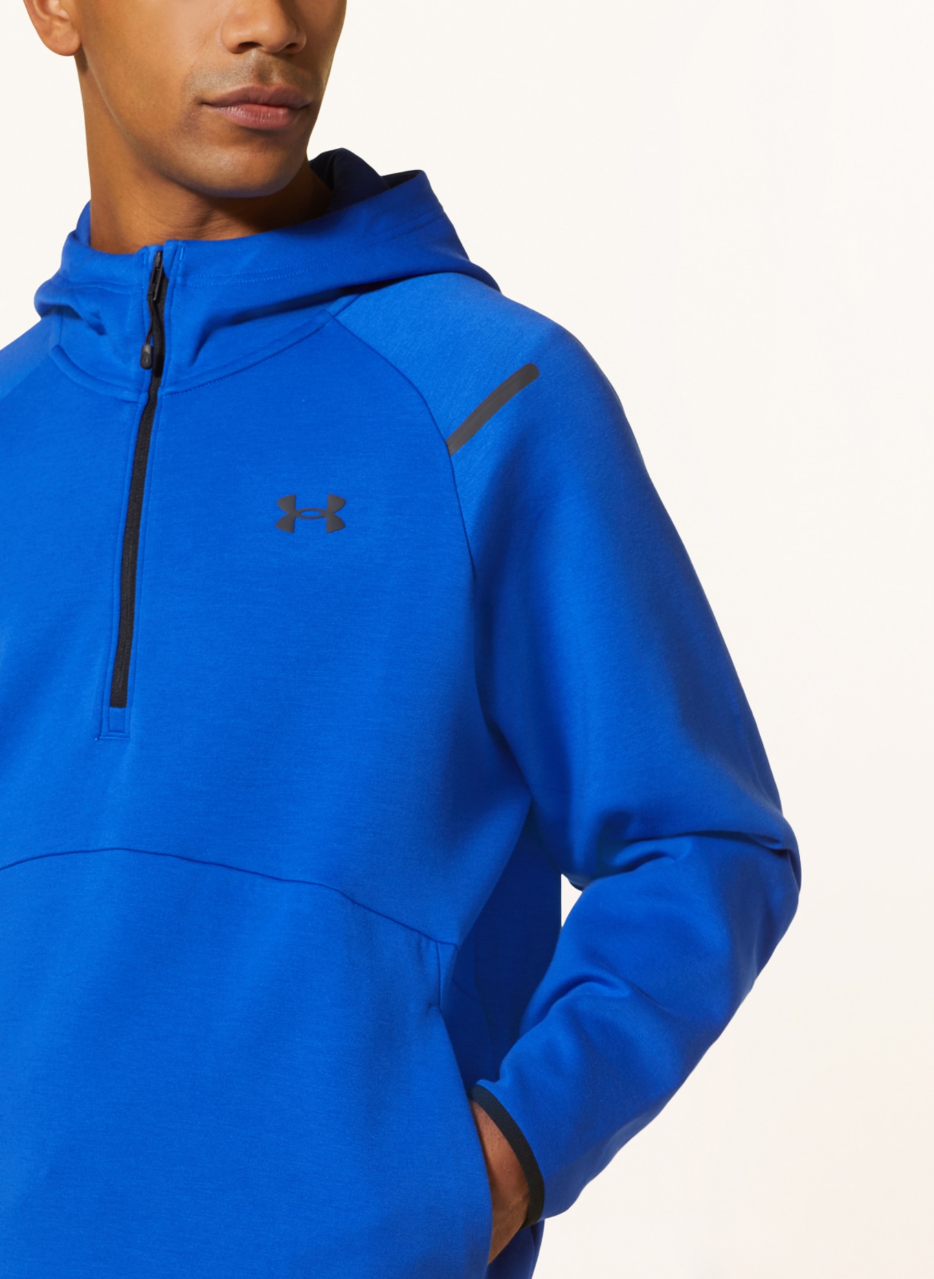 UNDER ARMOUR Hoodie UA UNSTOPPABLE in blue