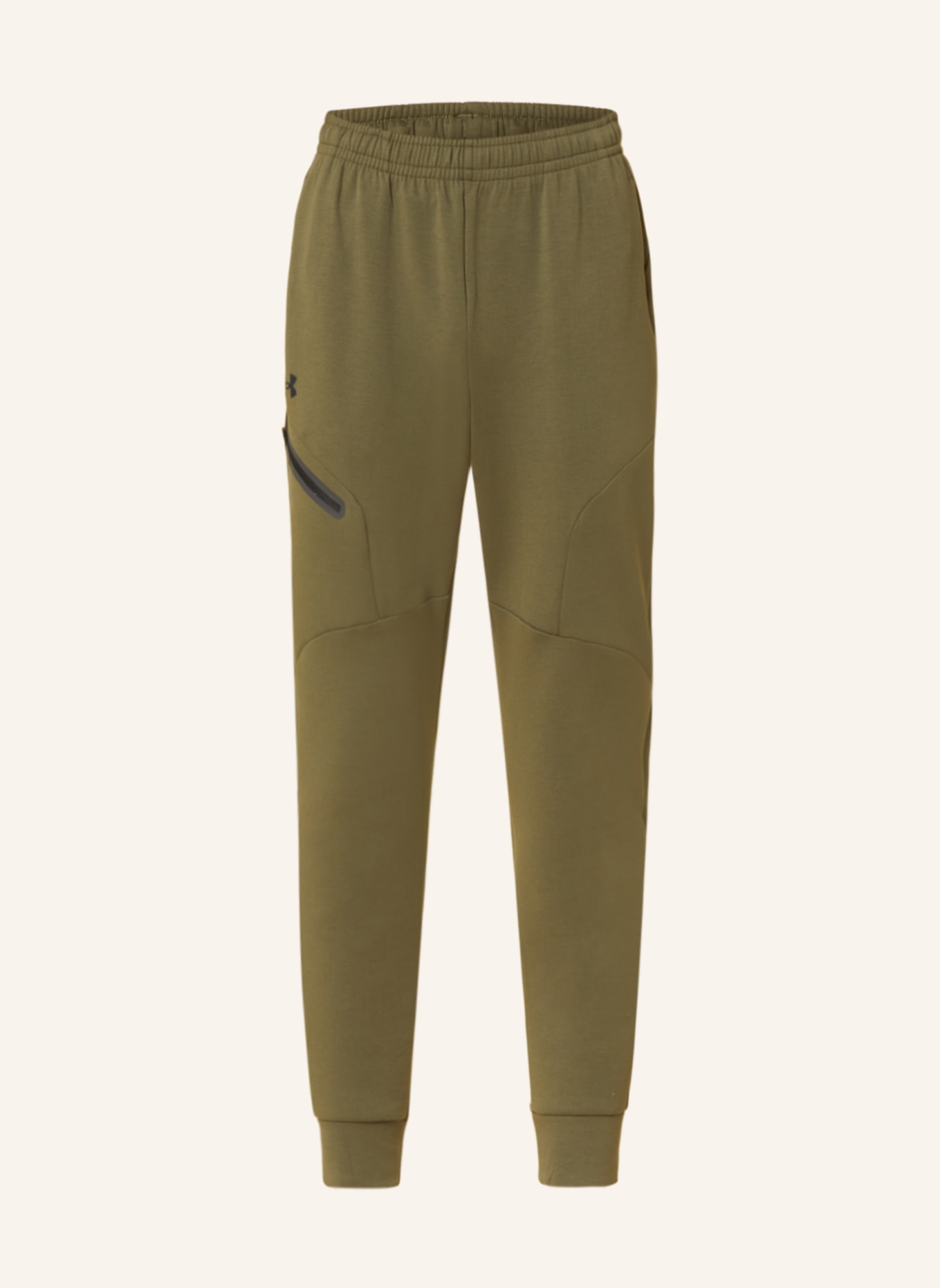 UNDER ARMOUR Spodnie dresowe UA UNSTOPPABLE, Kolor: KHAKI (Obrazek 1)