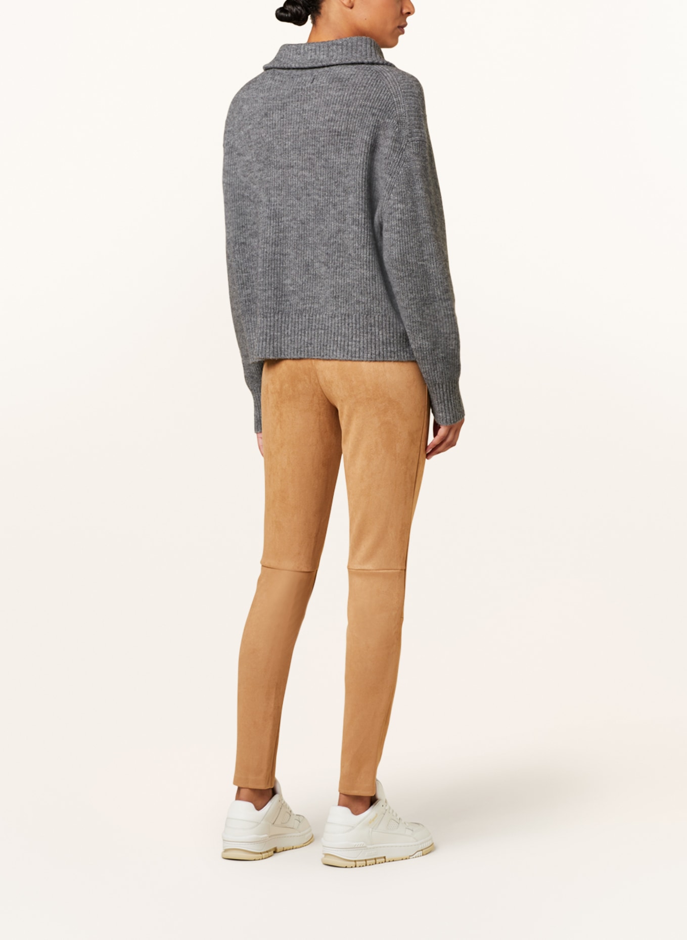 ONLY Leggings, Color: LIGHT BROWN (Image 3)