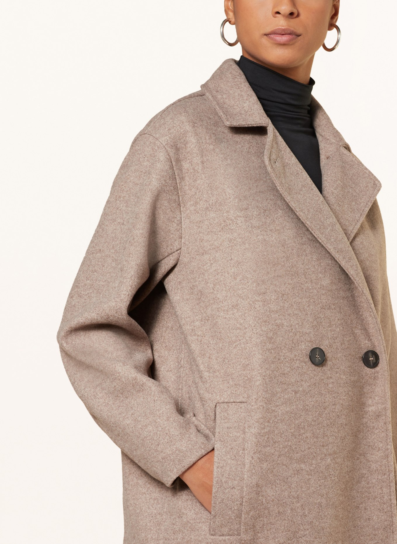 ONLY Coat, Color: BEIGE (Image 4)