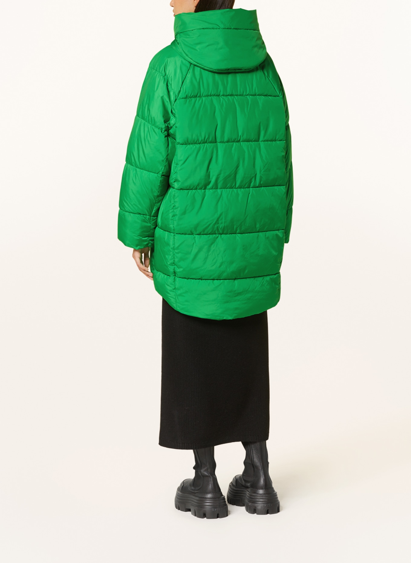 ONLY Oversized quilted jacket, Color: GREEN (Image 3)