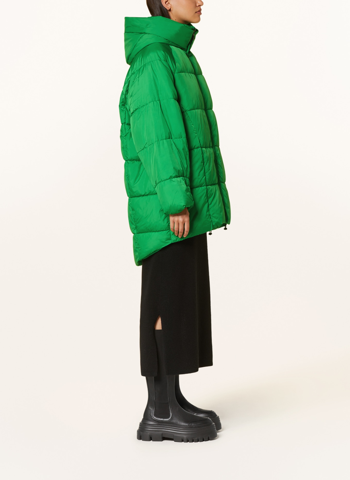 ONLY Oversized quilted jacket, Color: GREEN (Image 4)
