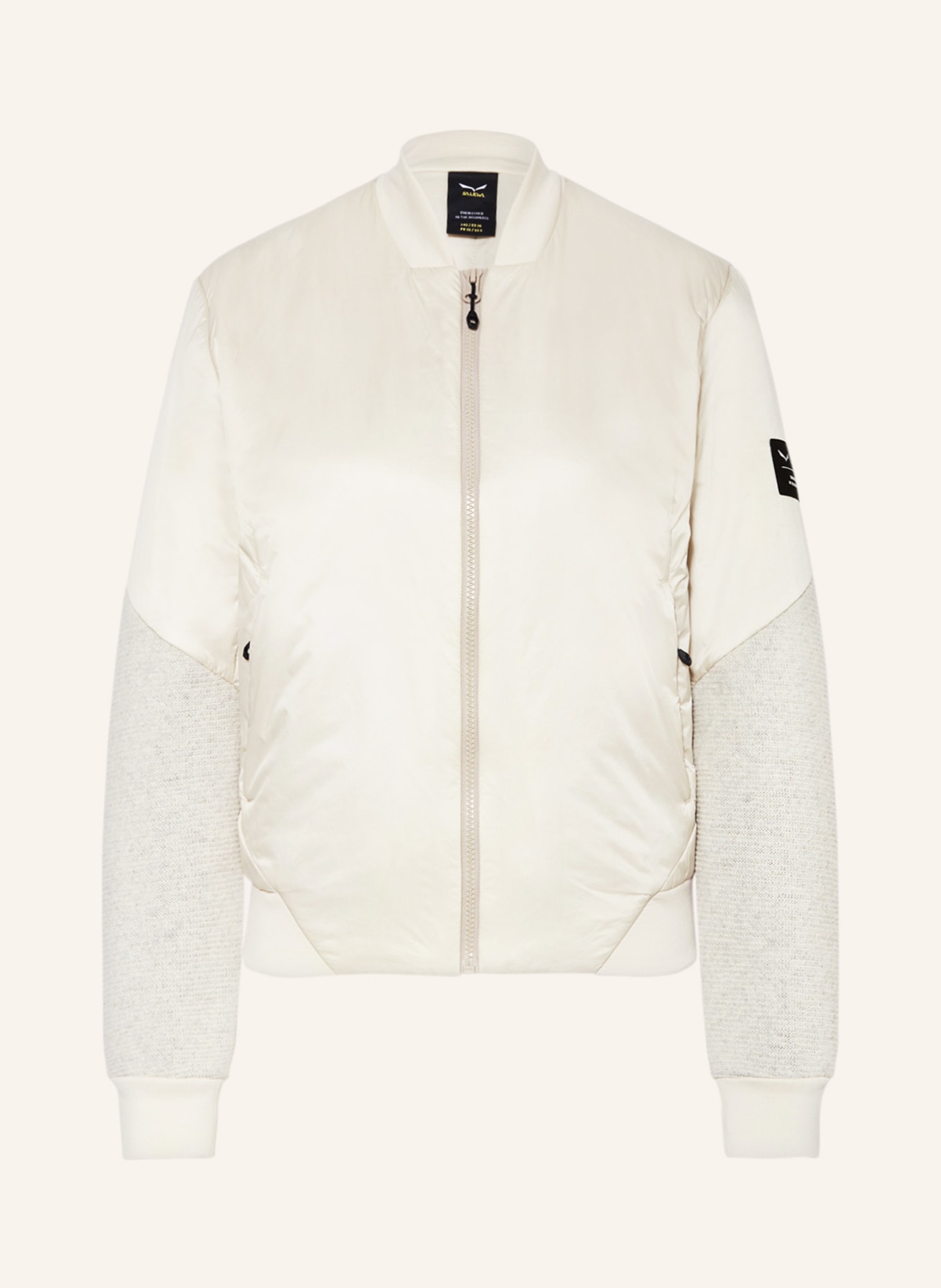 SALEWA Outdoor jacket FANES TIROLWOOL®, Color: CREAM (Image 1)