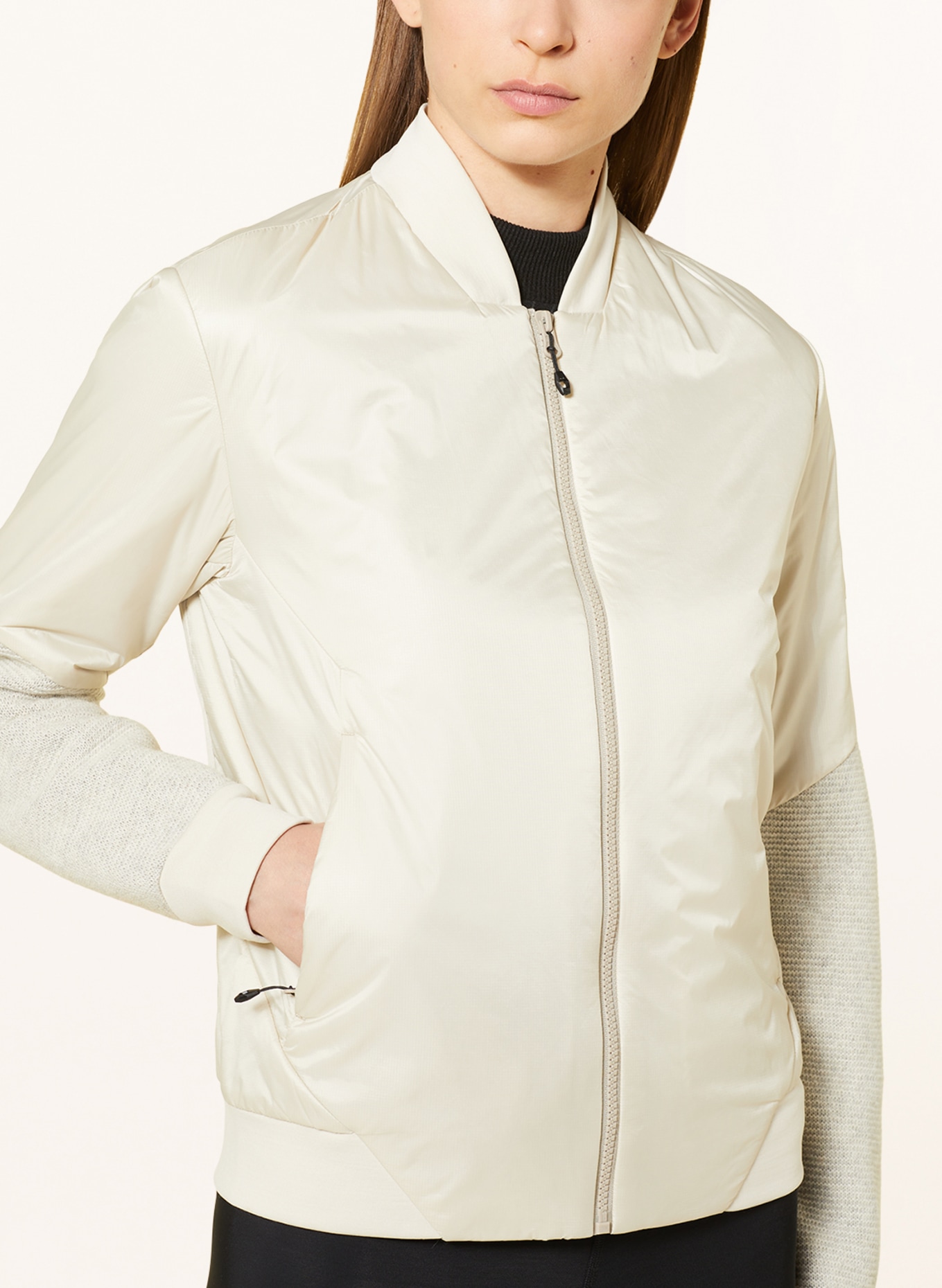 SALEWA Outdoor jacket FANES TIROLWOOL®, Color: CREAM (Image 4)