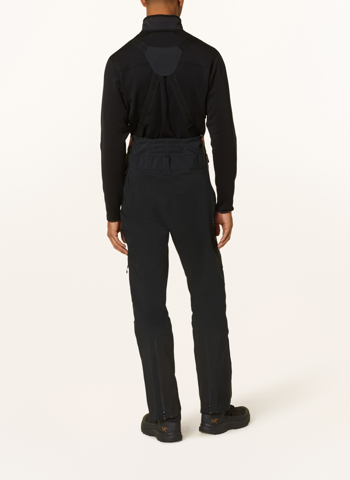 SALEWA Hardshell ski pants ORTLES GORE-TEX® PRO, Color: BLACK (Image 3)