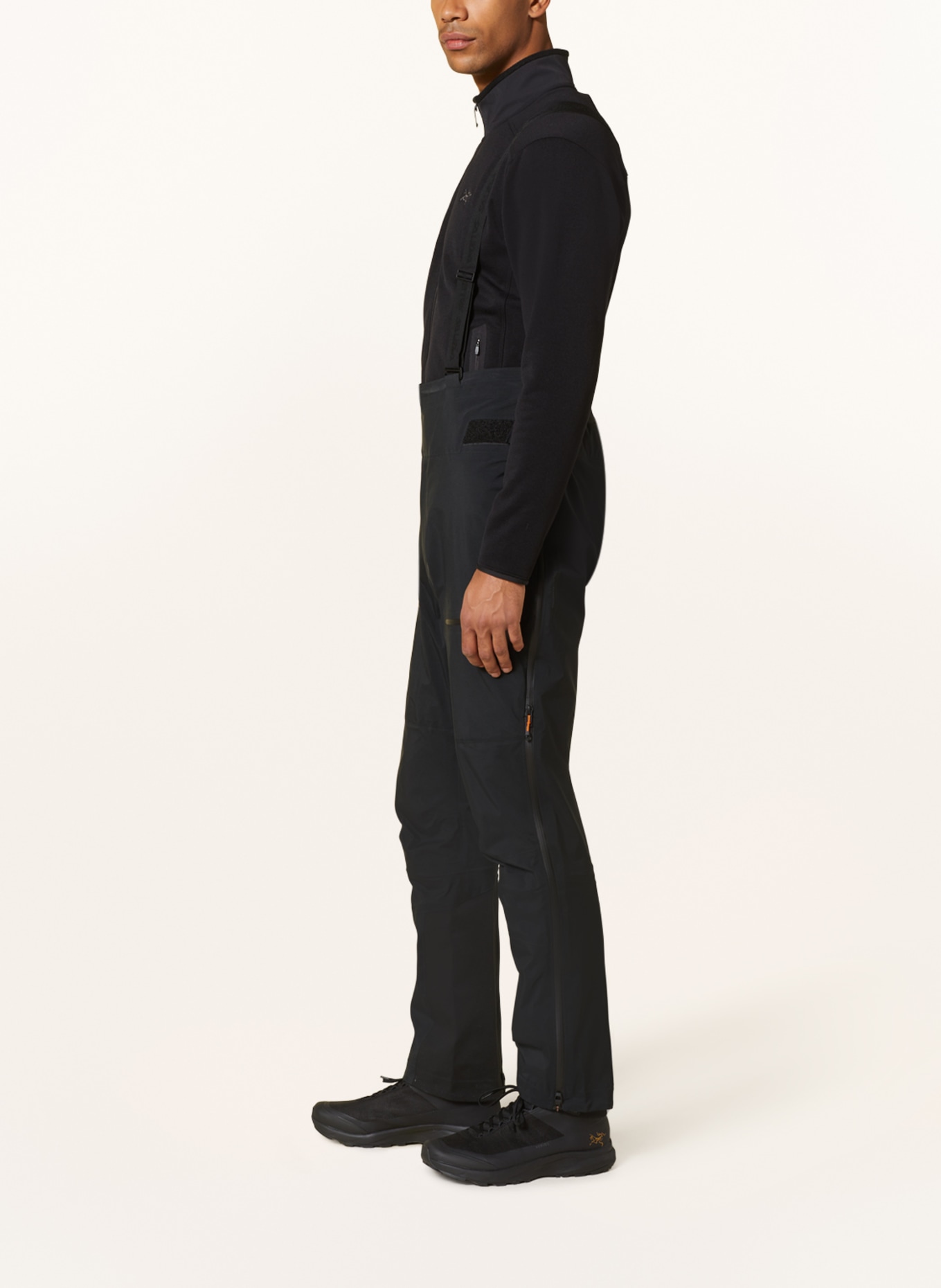 SALEWA Hardshell ski pants ORTLES GORE-TEX® PRO, Color: BLACK (Image 4)