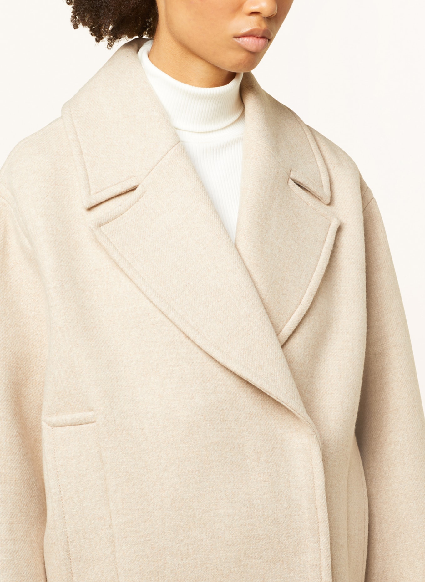 IVY OAK Wool coat CARLY, Color: CREAM (Image 4)