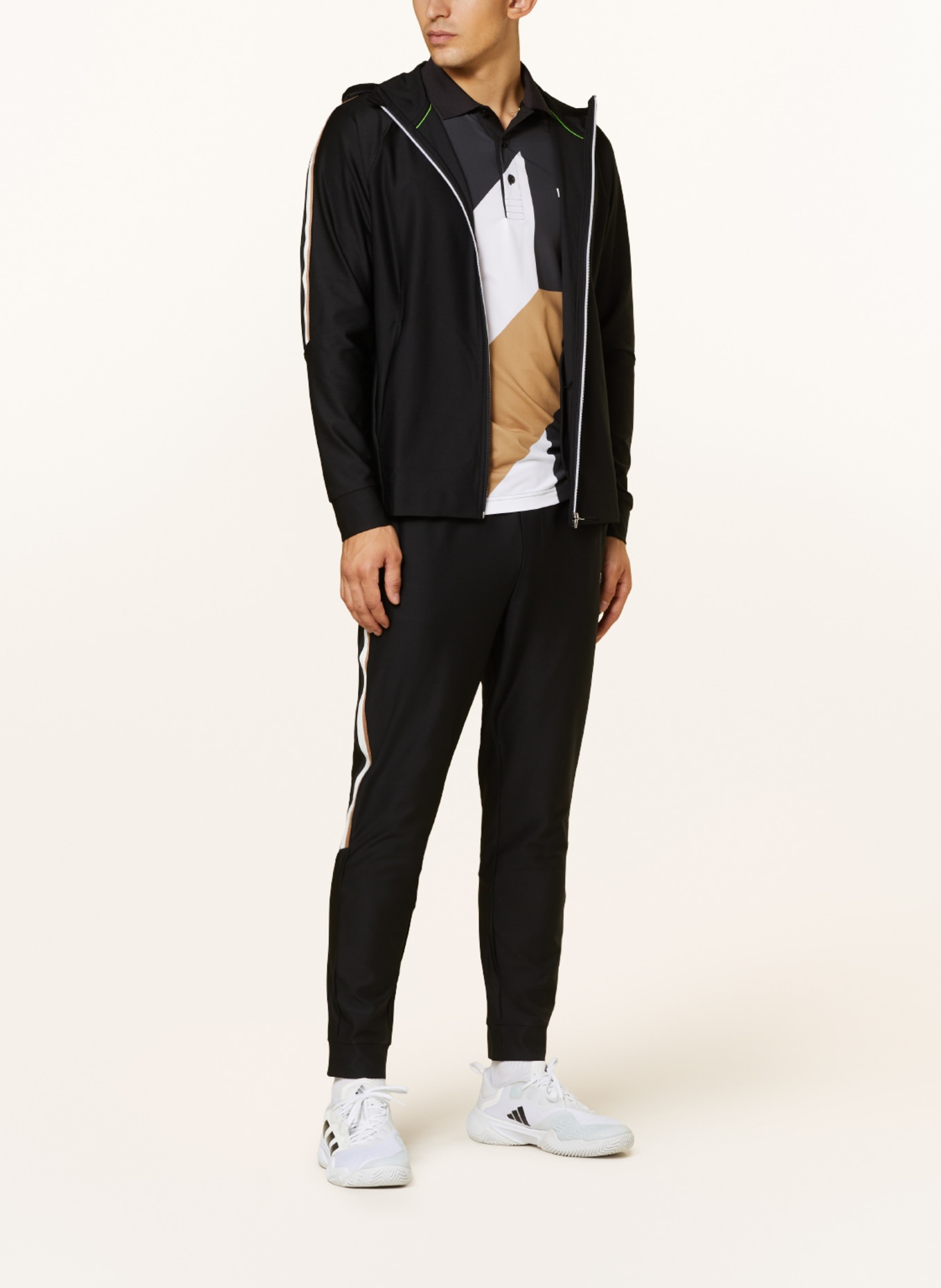 BOSS Tennis jacket SICON, Color: BLACK (Image 2)