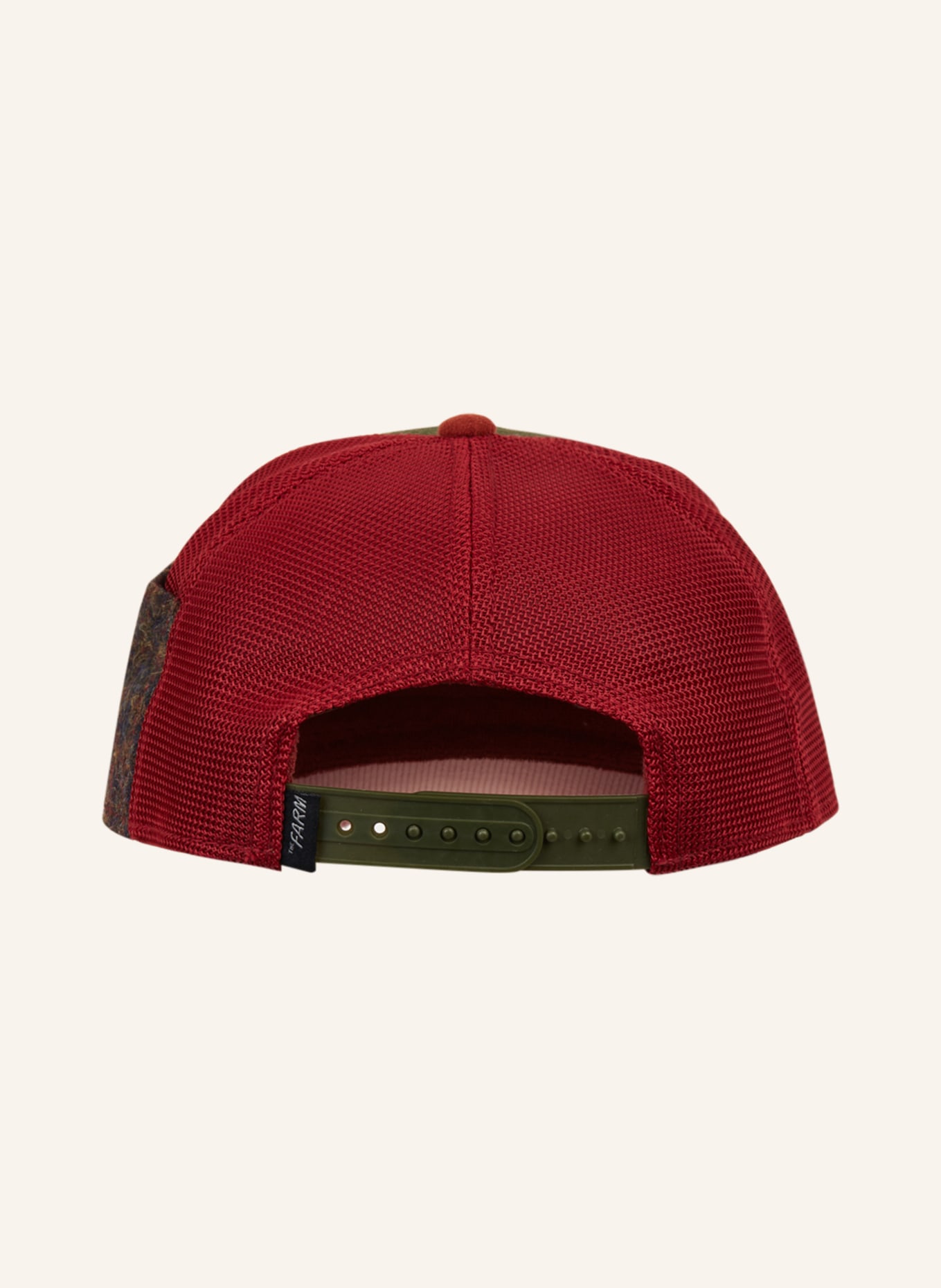 GOORIN BROS. Cap TRUNCHBULL, Color: BROWN/ OLIVE/ RED (Image 3)