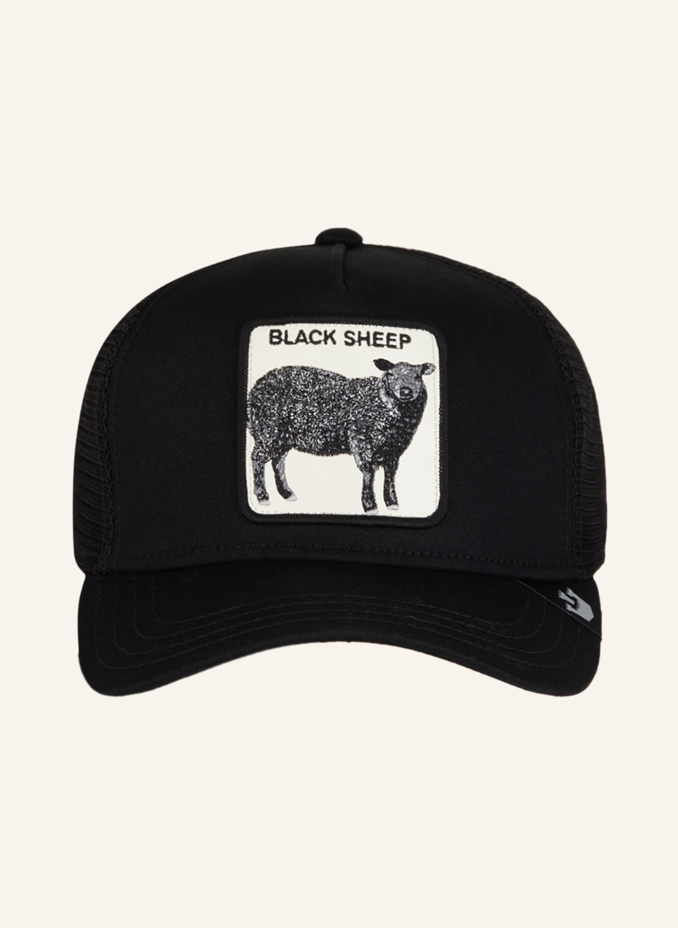 GOORIN BROS. Cap THE BLACK SHEEP, Color: BLACK (Image 2)