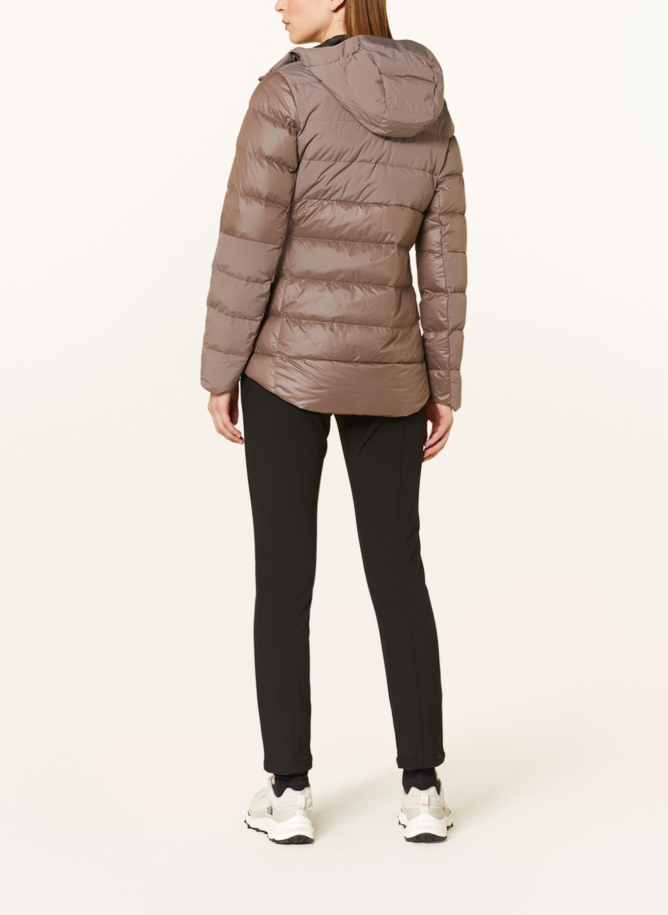 odlo Lightweight down jacket SEVERIN N-THERMIC, Color: TAUPE (Image 3)