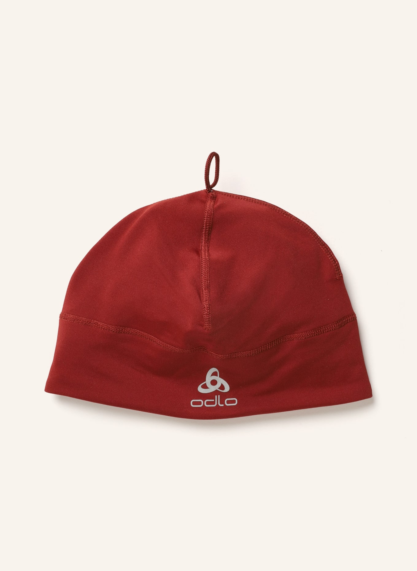 odlo Multifunctional hat POLYKNIT WARM ECO, Color: DARK RED (Image 1)