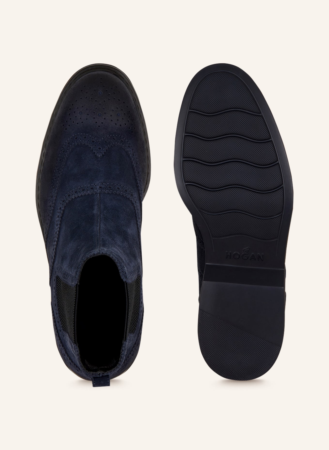 HOGAN Chelsea boots H576, Color: BLUE (Image 5)