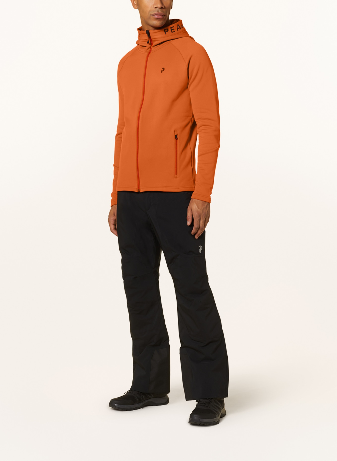 Peak Performance Midlayer jacket RIDER, Color: DARK ORANGE (Image 2)